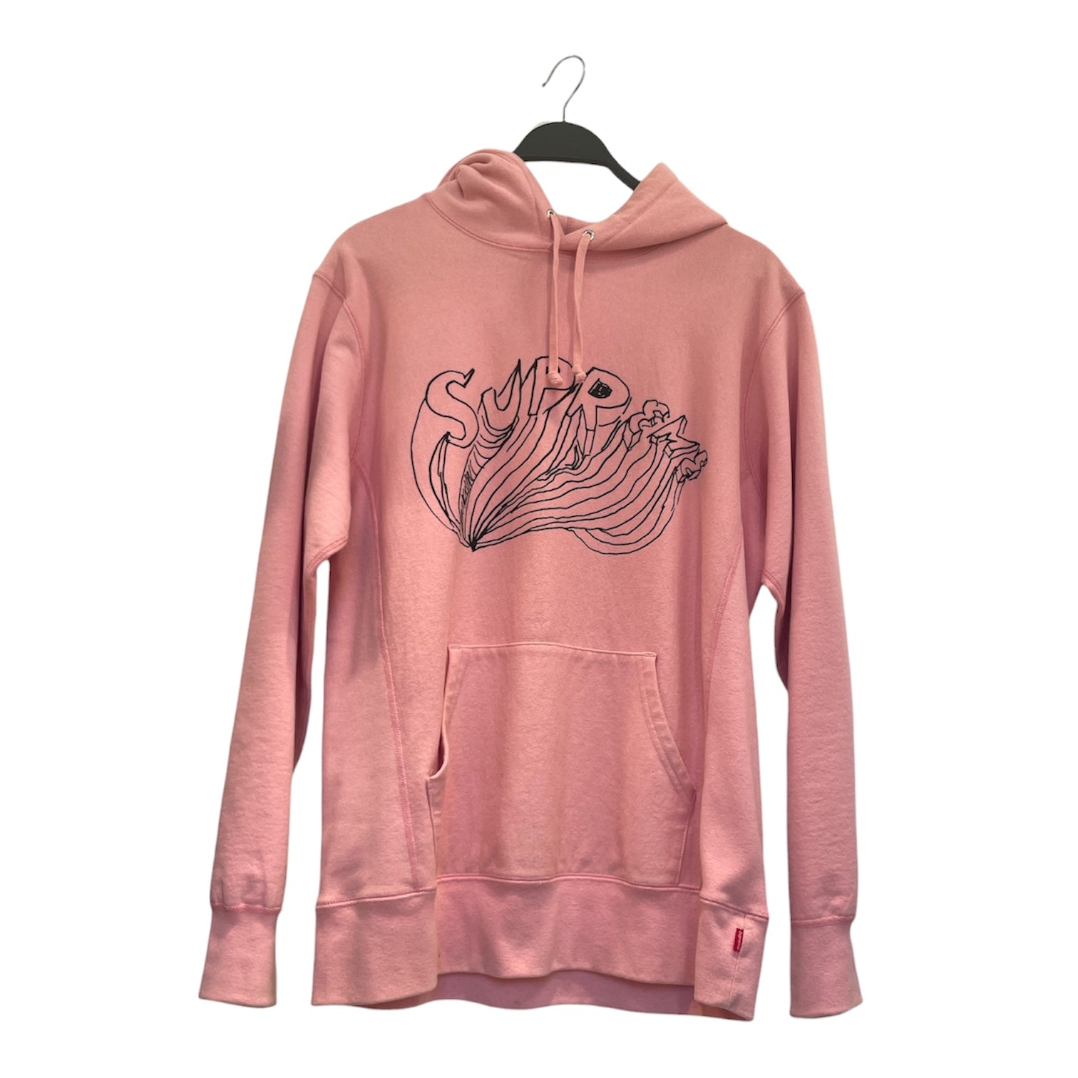 Supreme/Sweatshirt/L/Cotton/PNK/MARKER STYLE LOGO SCRIBBLE view 1