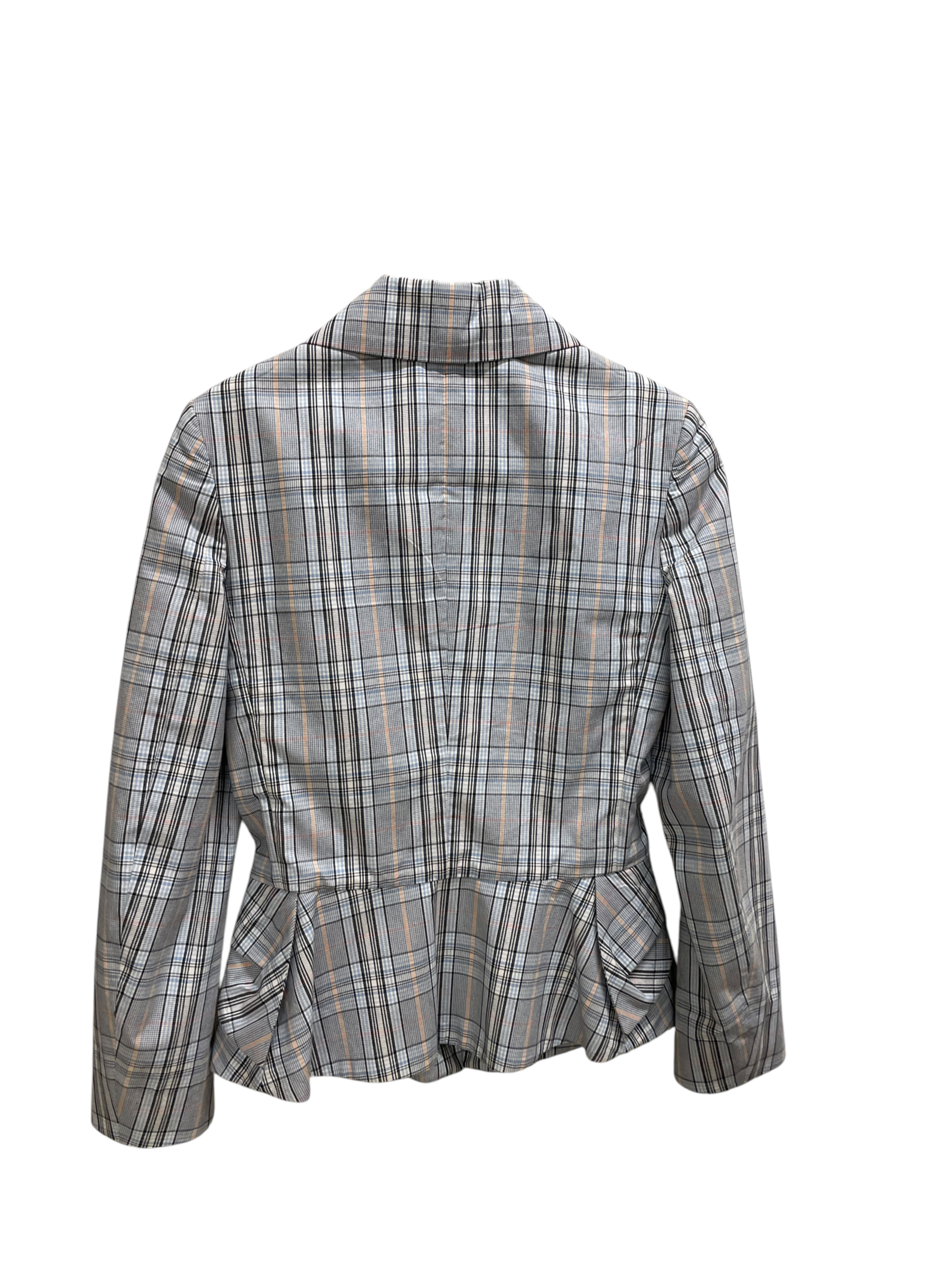 Vivienne Westwood RED LABEL/Jacket/40/Plaid/Wool/MLT/LIGHT PASTEL BLUE PLAID SILVER view 3