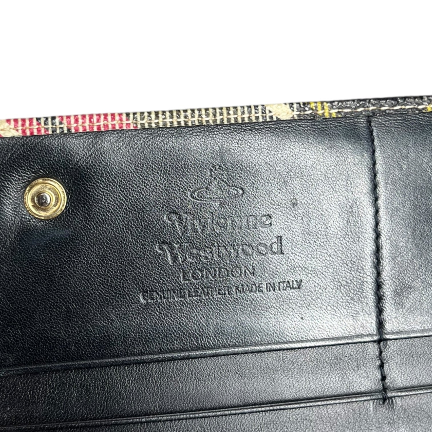 Vivienne Westwood/Long Wallet/Tartan/Cotton/MLT/L's/TARTAN ORB WALLET view 7