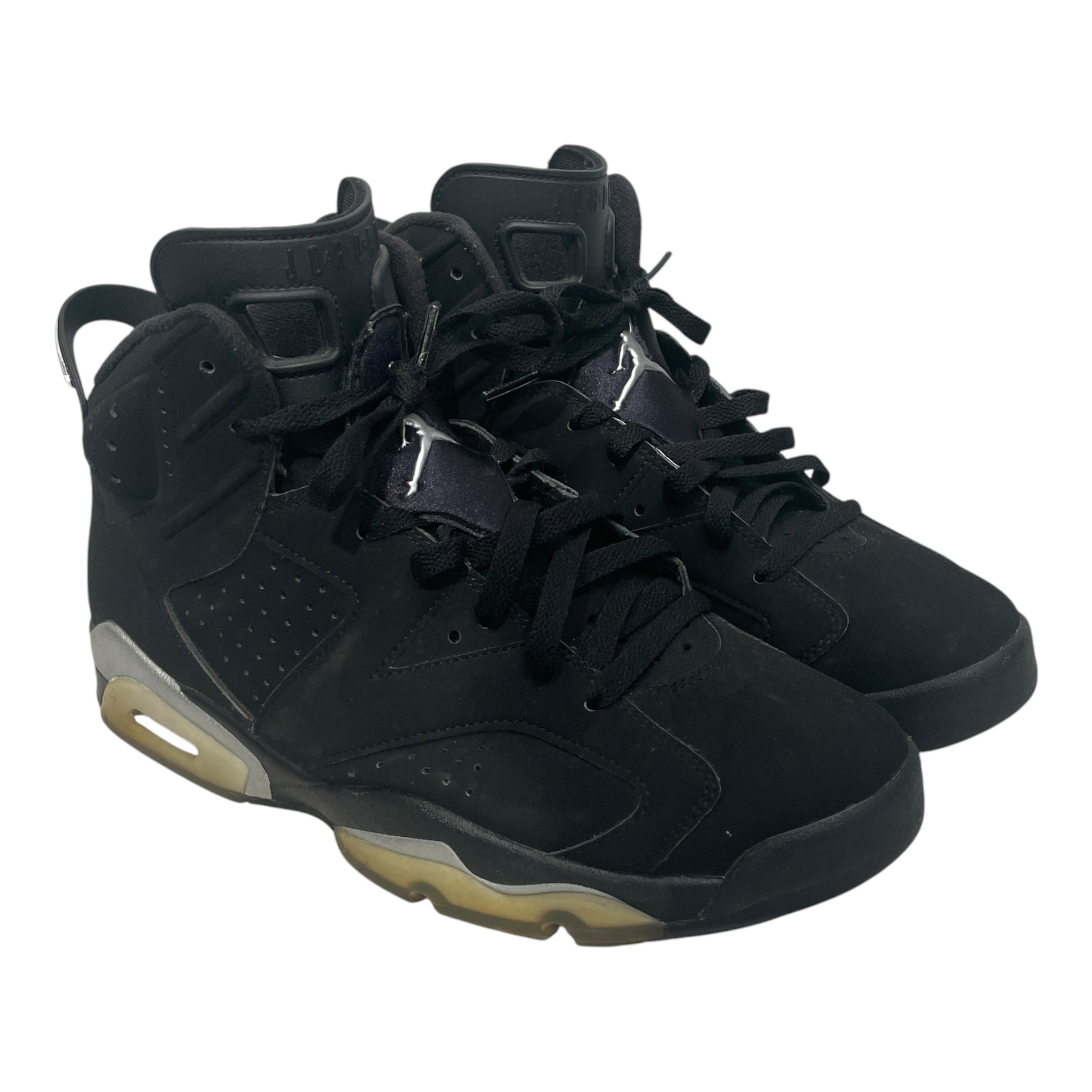 NIKE/AIR JORDAN 6 RETRO/Hi-Sneakers/US 10/Suede/BLK/DX2836-001 view 1