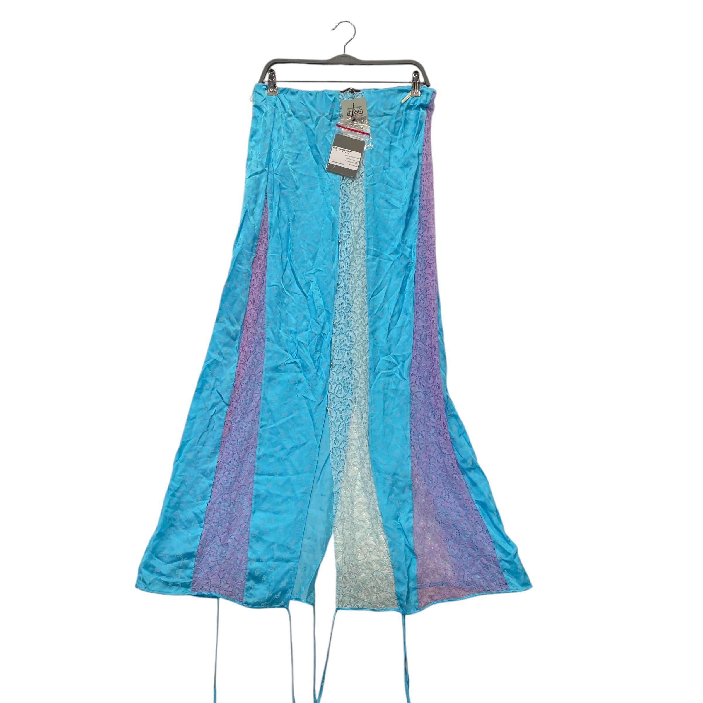 Kiko Kostadinov/SL Blouse/38/Nylon/BLU/LACE PURPLE view 1