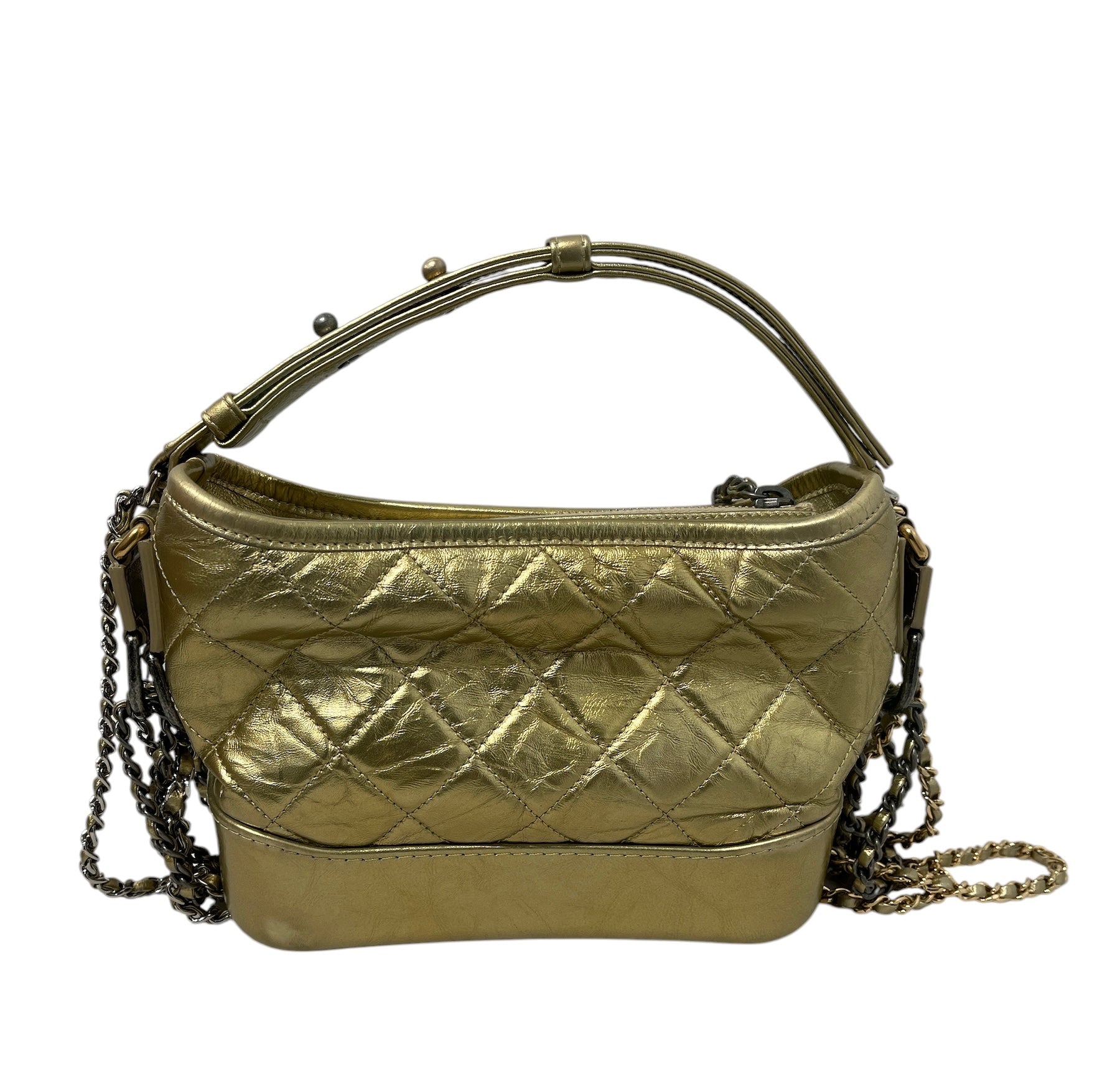CHANEL/Bag/Cotton/GLD/METALLIC view 2