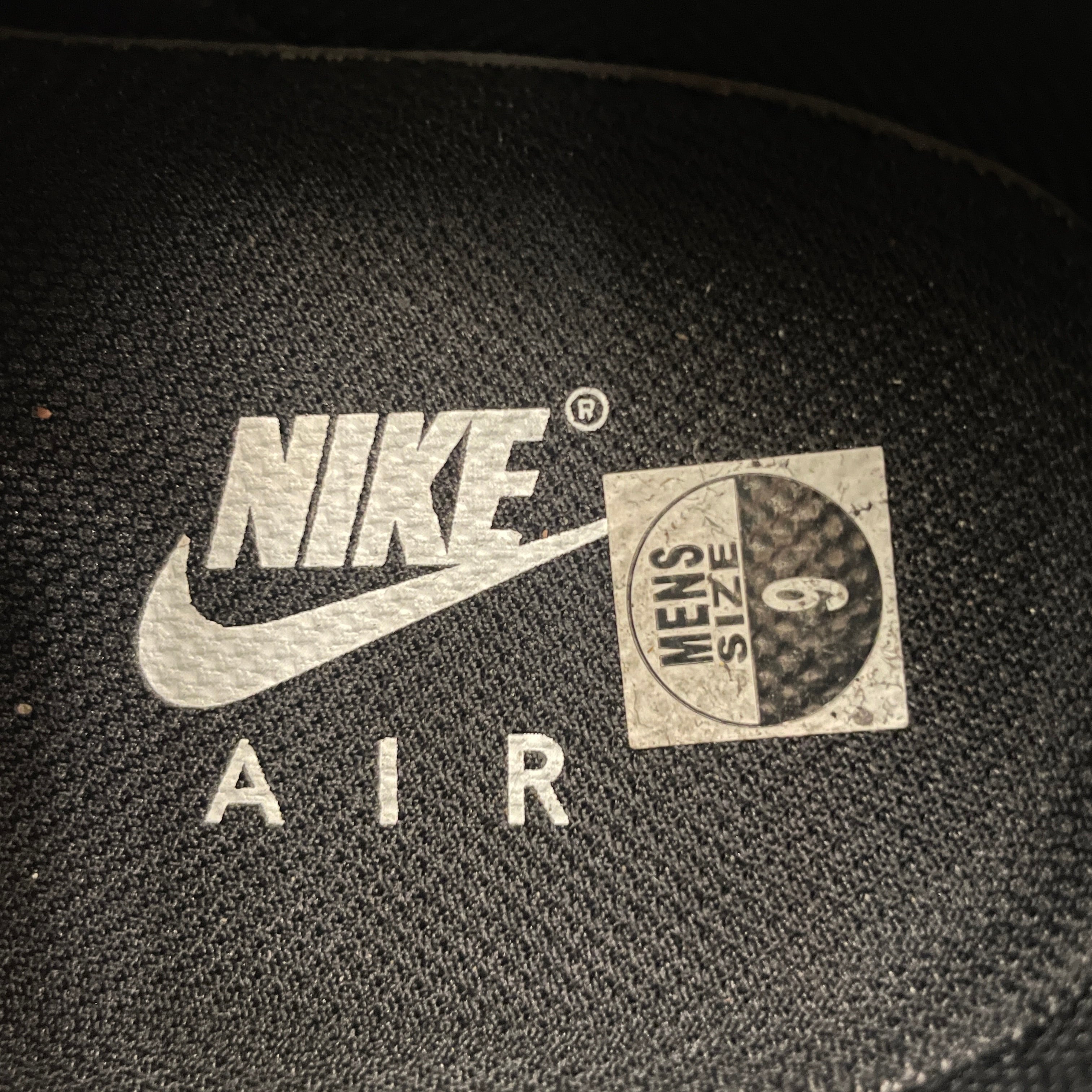 NIKE/Low-Sneakers/US 9/Suede/BLK/lv8 view 3