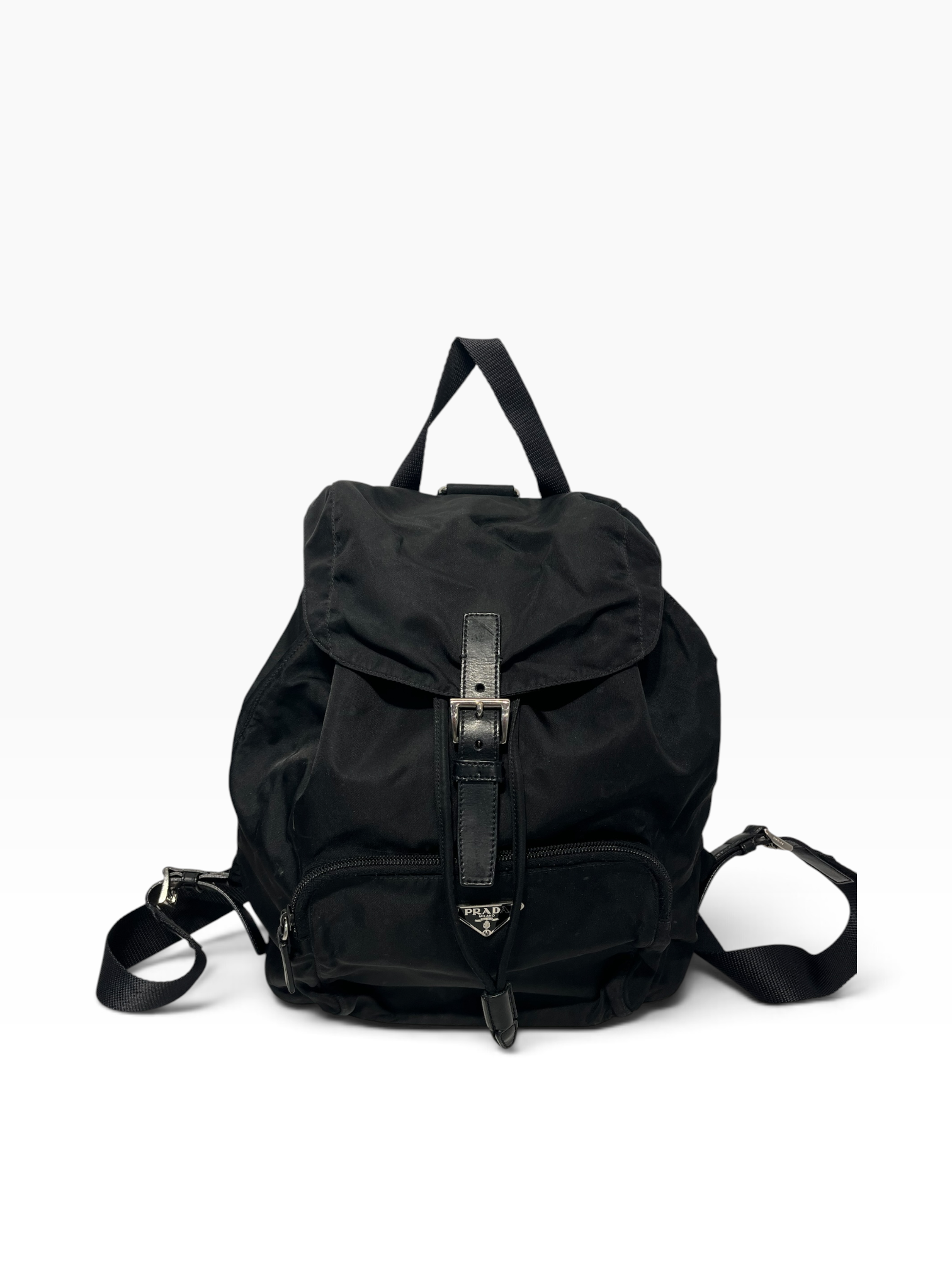 PRADA/Backpack/Nylon/BLK/53 view 1