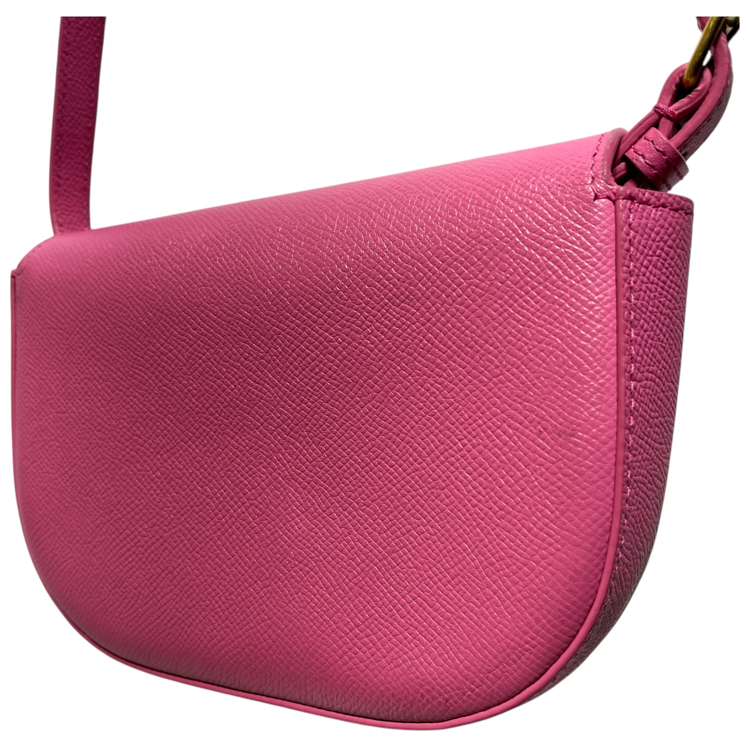 BALENCIAGA/Cross Body Bag/Leather/PNK/Ville Leather Crossbody view 4