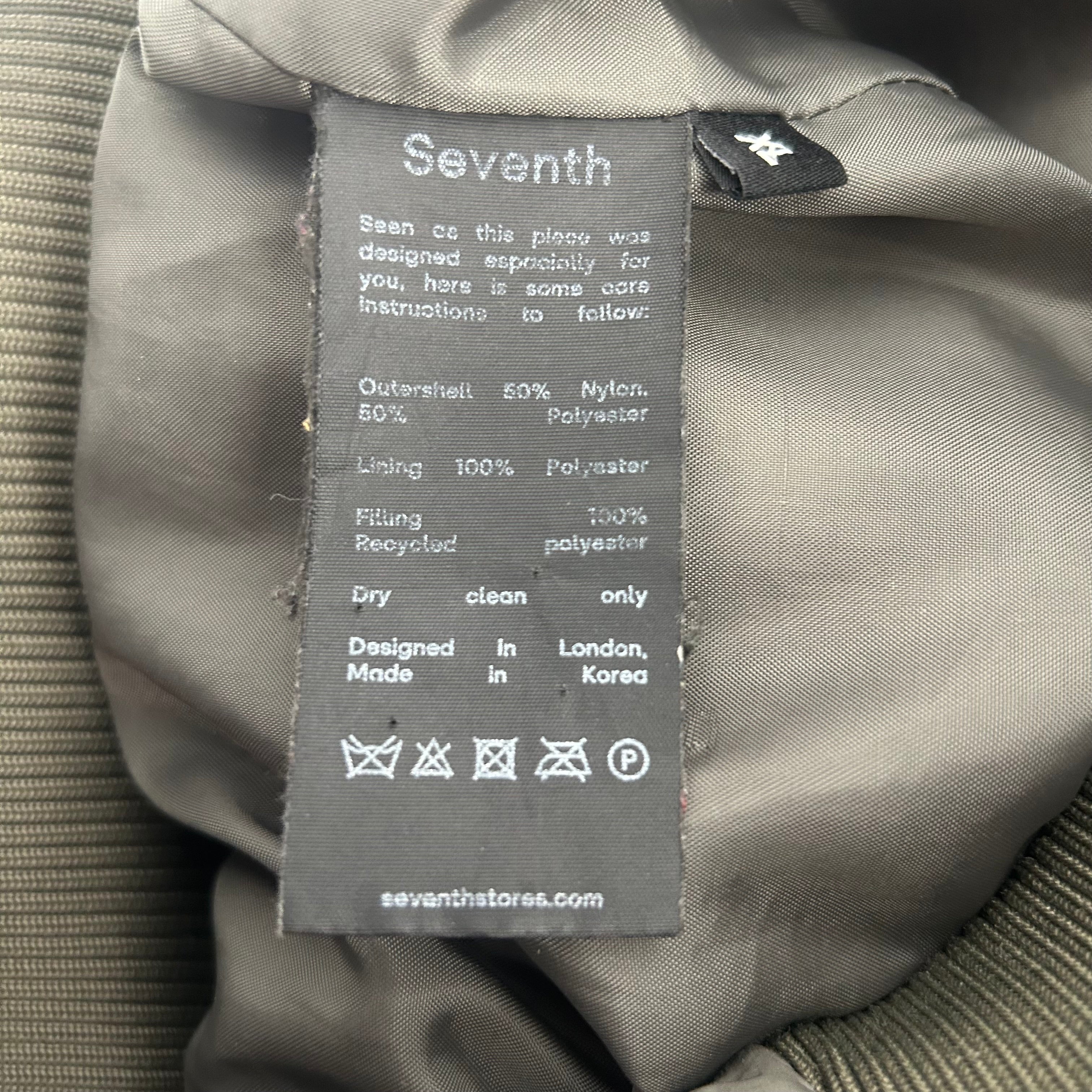 SEVENTH/Puffer Jkt/XL/Cotton/GRN/SEVENTH CACTUS SUMO JACKET view 4