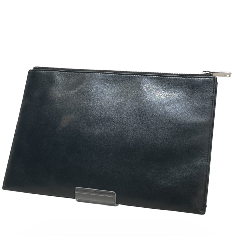 SAINT LAURENT/Pouch/Leather/BLK/pink diamond patch view 2