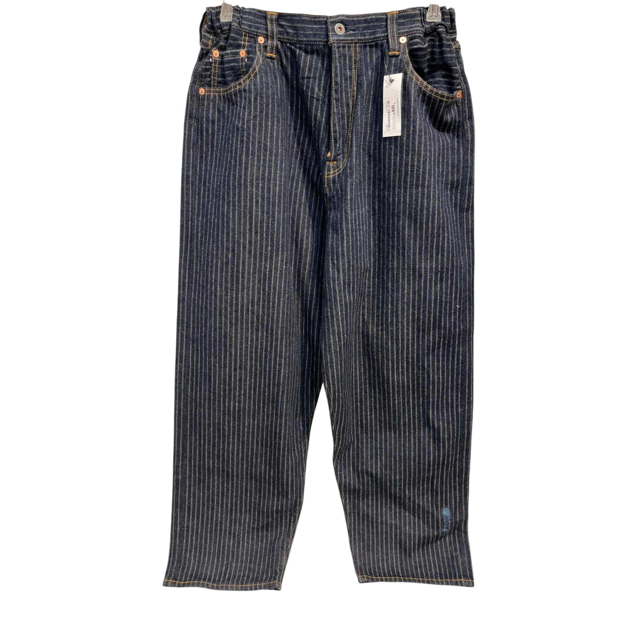 graphfactoryzero'/Pants/M/Cotton/NVY/Stripe/hickory stripe view 1