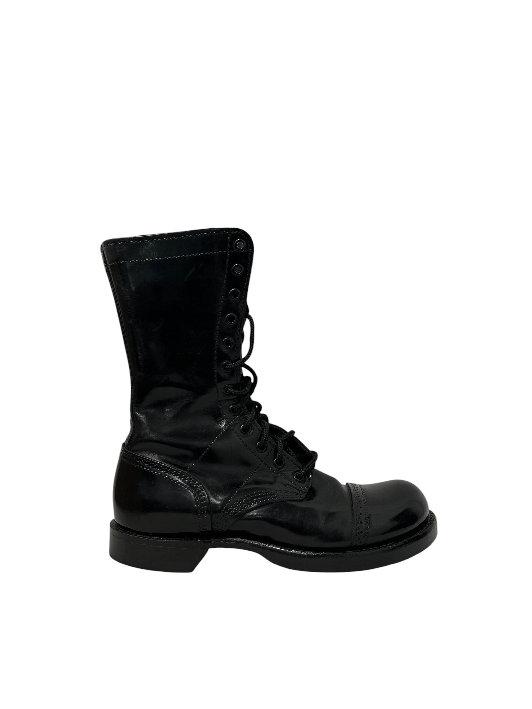 Vintage/Lace Up Boots/US 9.5/Leather/BLK/CORCORAN BRAND OF QUALITY view 3