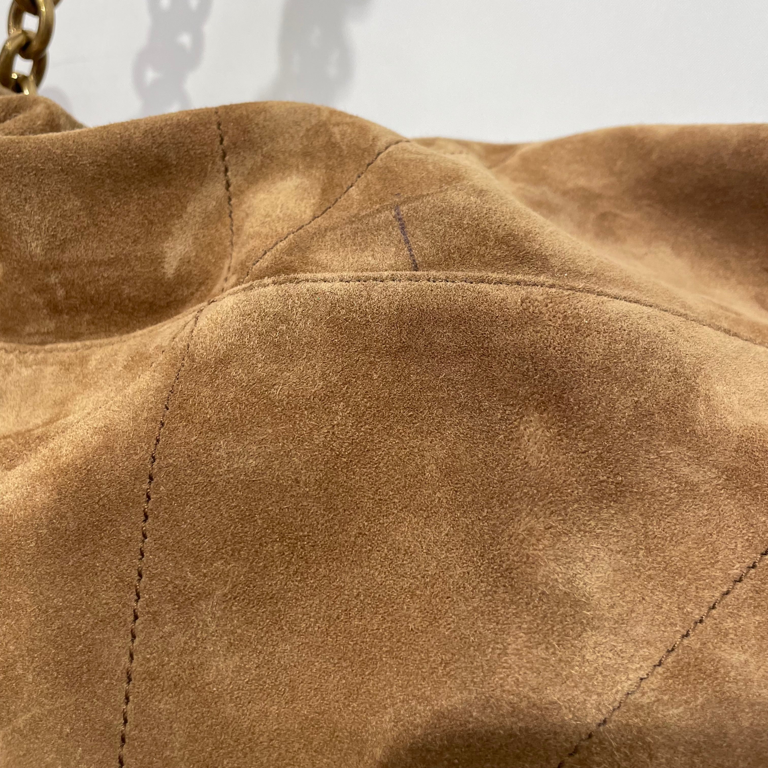 YVES SAINT LAURENT/Hand Bag/Suede/CML/jamie bag view 4