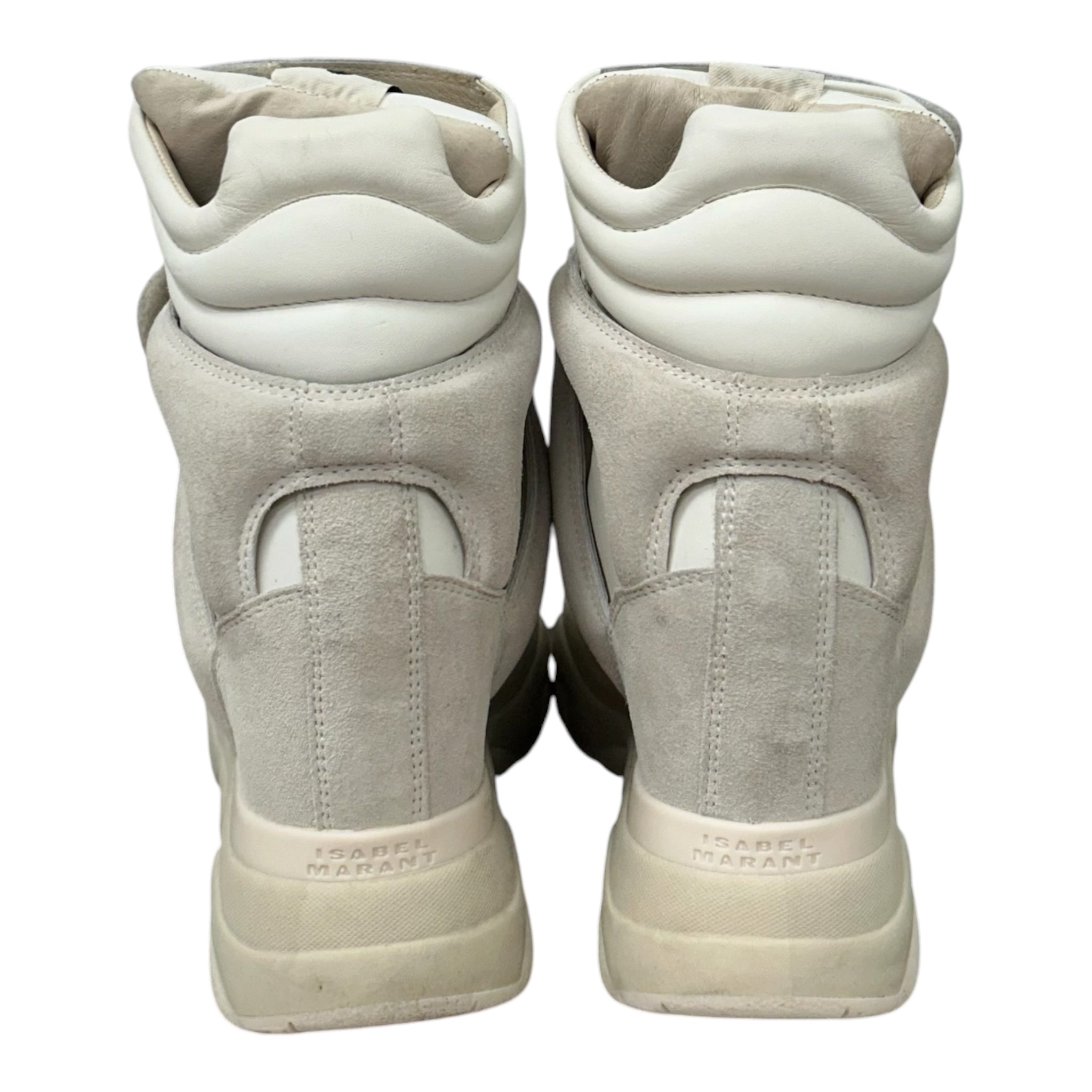 ISABEL MARANT/Hi-Sneakers/US 7.5/Leather/CRM/BALSKEE view 5