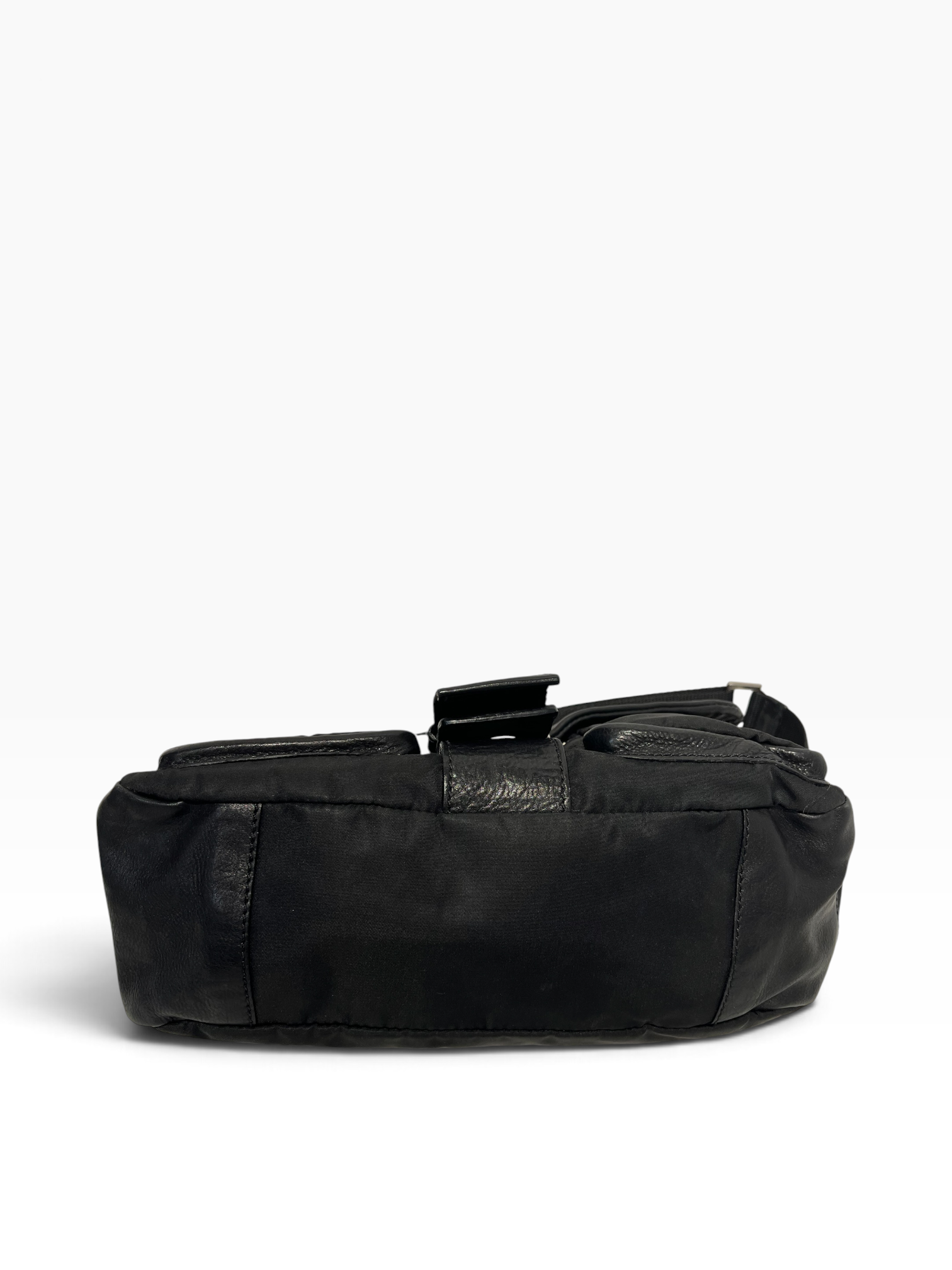 PRADA/Hand Bag/Nylon/BLK/Tessuto Nylon shoulder bag view 5