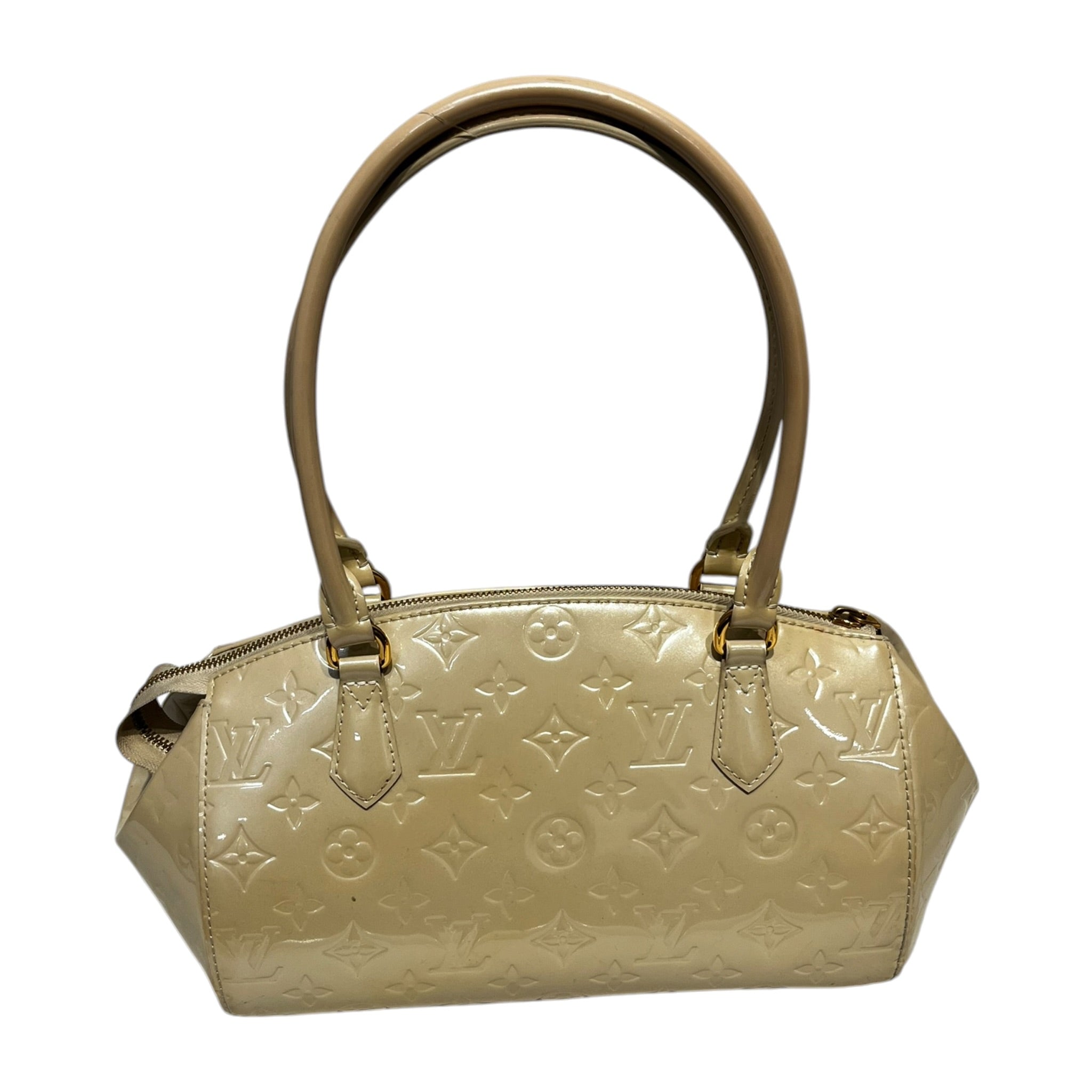 LOUIS VUITTON/Hand Bag/Monogram/Leather/YEL/Verna view 2