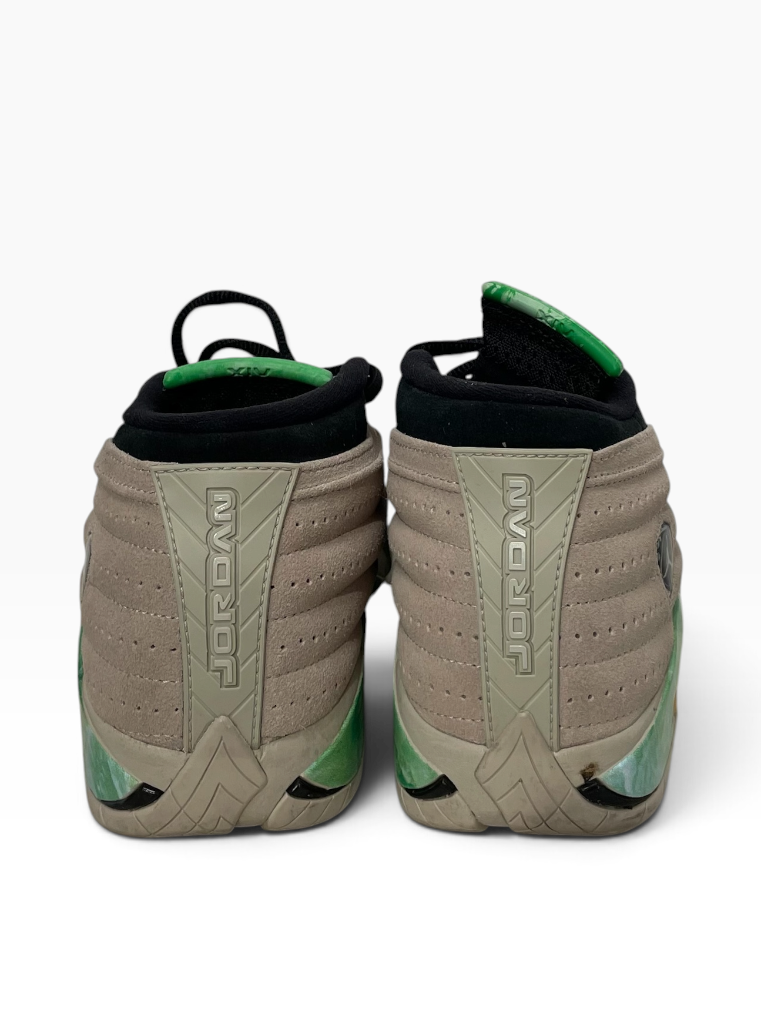 NIKE/Low-Sneakers/US 8/Cotton/GRY/ALEALI MAYxJORDAN 14 view 3