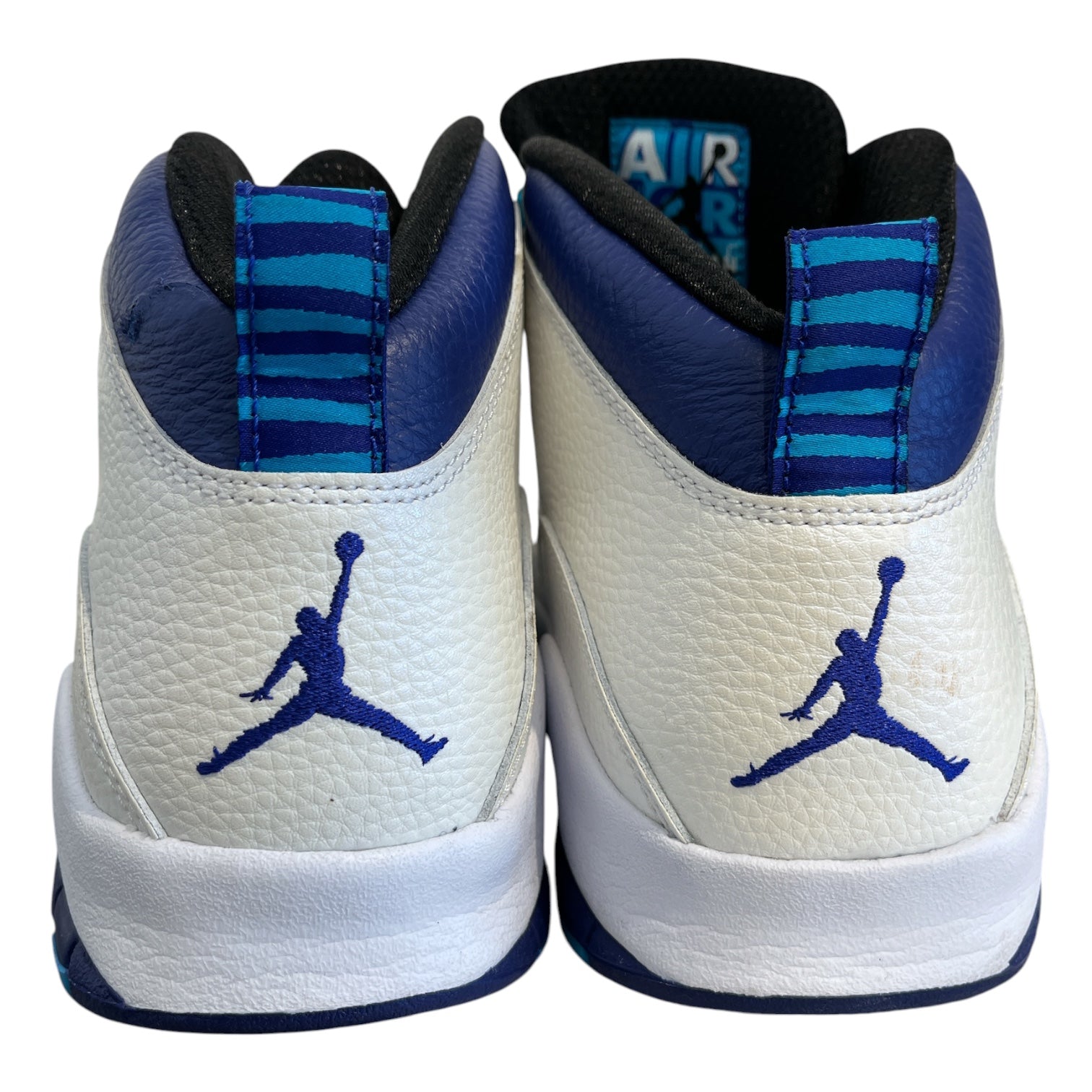 JORDAN BRAND/Hi-Sneakers/US 10/WHT/JORDAN 10 RETRO CHARLOTTE view 3