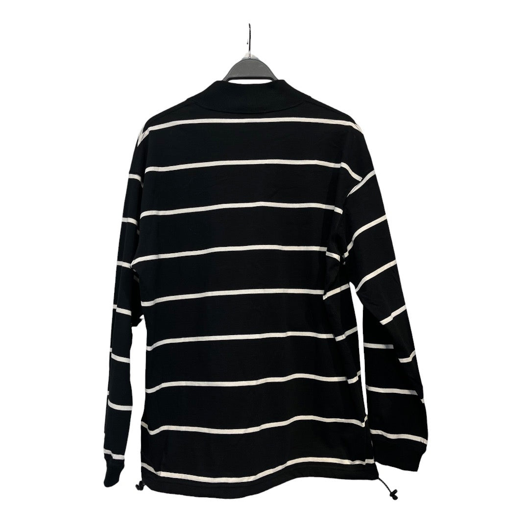 COMME des GARCONS HOMME/Tops/M/Cotton/BLK/Black and White line view 2