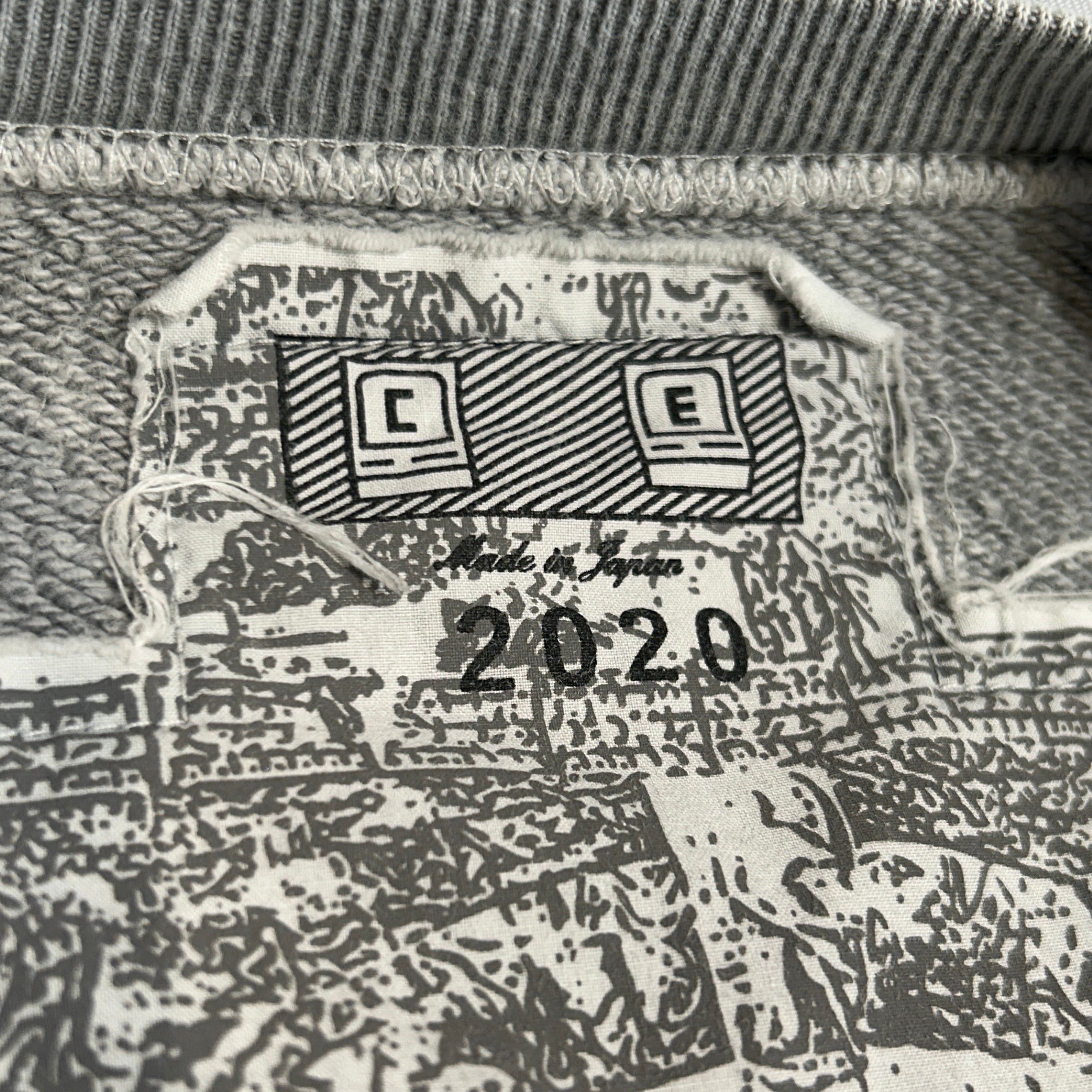 C.E(CAV EMPT)/Sweatshirt/XL/Graphic/Cotton/GRY/WIFI LOGO view 3