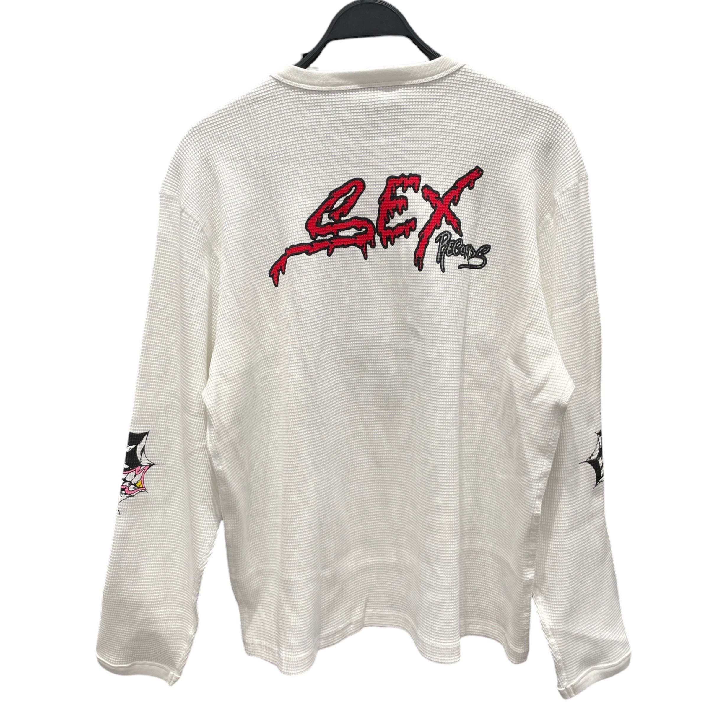 MATTY BOY ANTI PROMO/LS T-Shirt/L/Cotton/WHT/Graphic/THERMAL LIVE WIRE SPIDER WEB view 2
