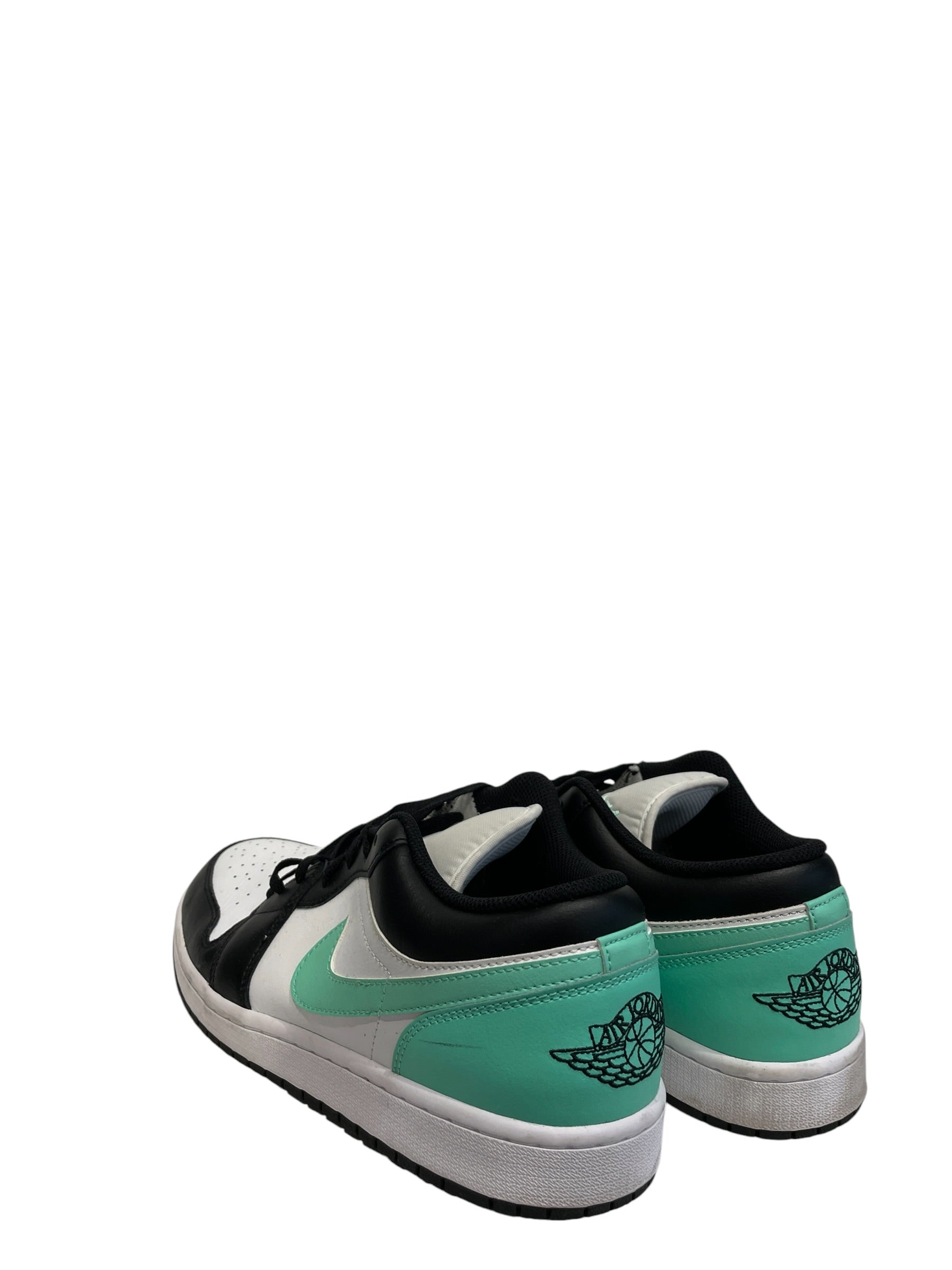 NIKE/Low-Sneakers/US 11.5/Leather/MLT/AIR JORDAN 1 LOW 'GREEN GLOW view 2