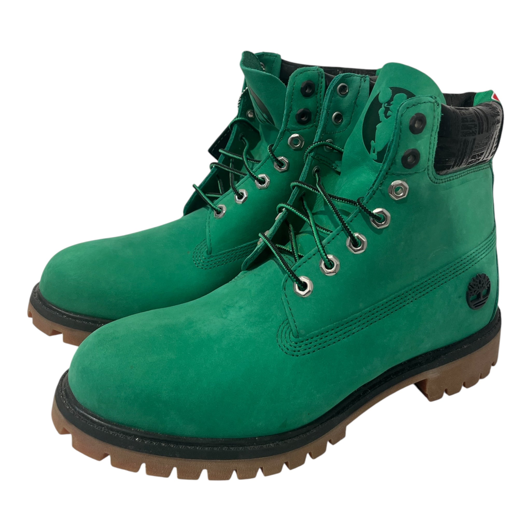 Timberland/NBA/Lace Up Boots/US 10.5/Suede/GRN/8 Hole/A3940 boston celtics