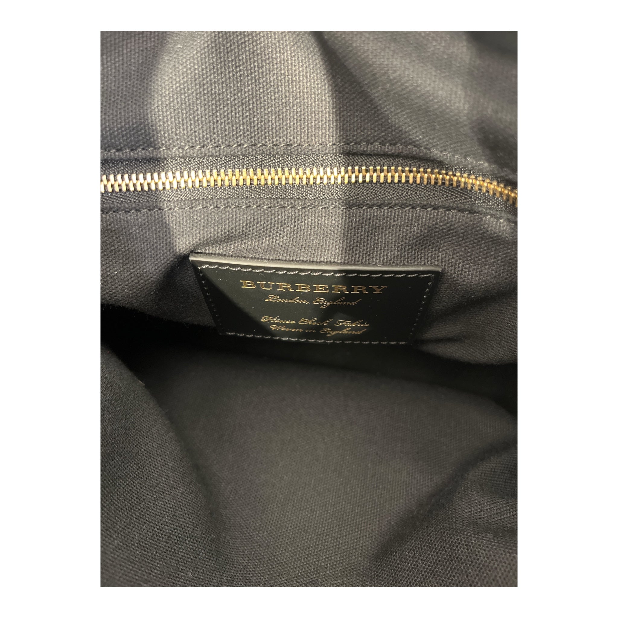 BURBERRY/Bag/Plaid/Leather/KHK/ITE11SIG view 5