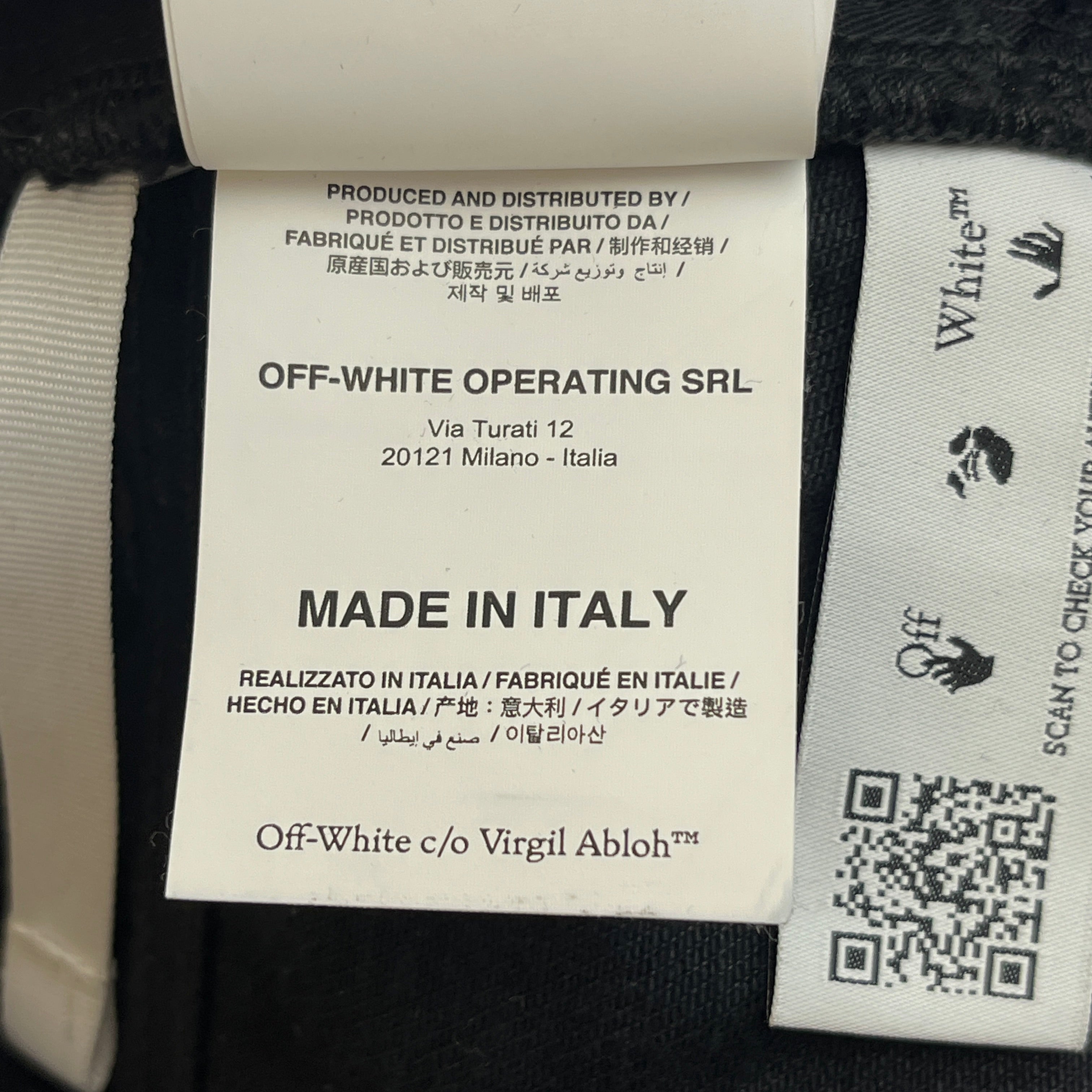 OFF-WHITE/Pants/32/Denim/BLK/ view 9