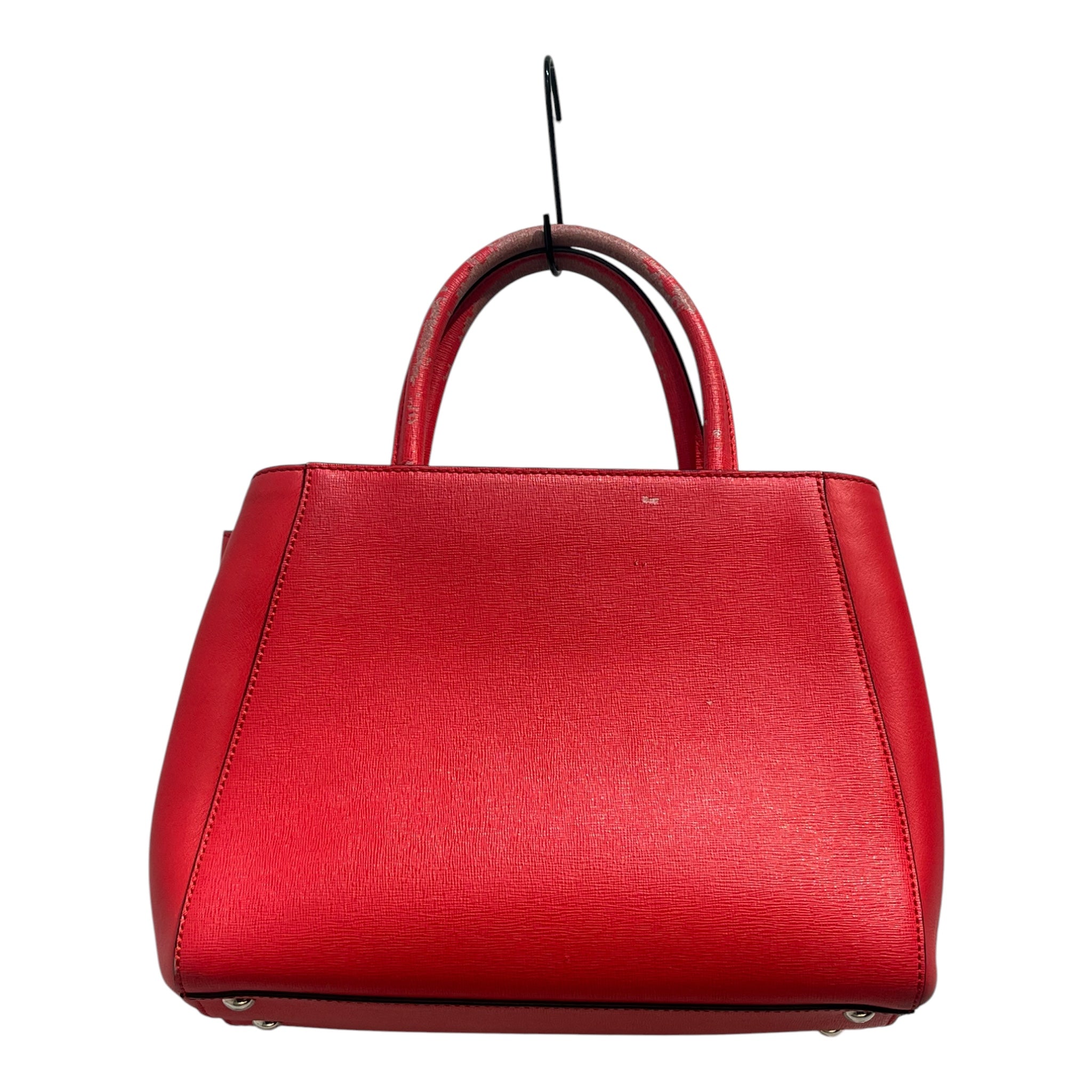 FENDI/Cross Body Bag/Leather/RED/2 jours medium tote view 2