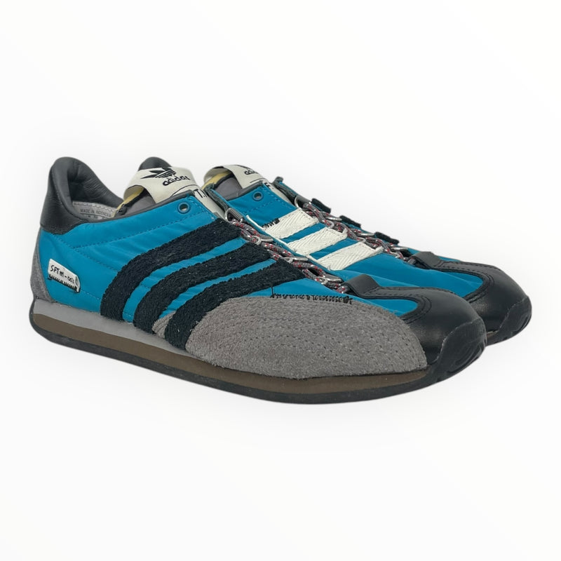 adidas/SONG FOR THE MUTE/Low-Sneakers/US 7/Stripe/Nylon/BLU/COUNTRY OG