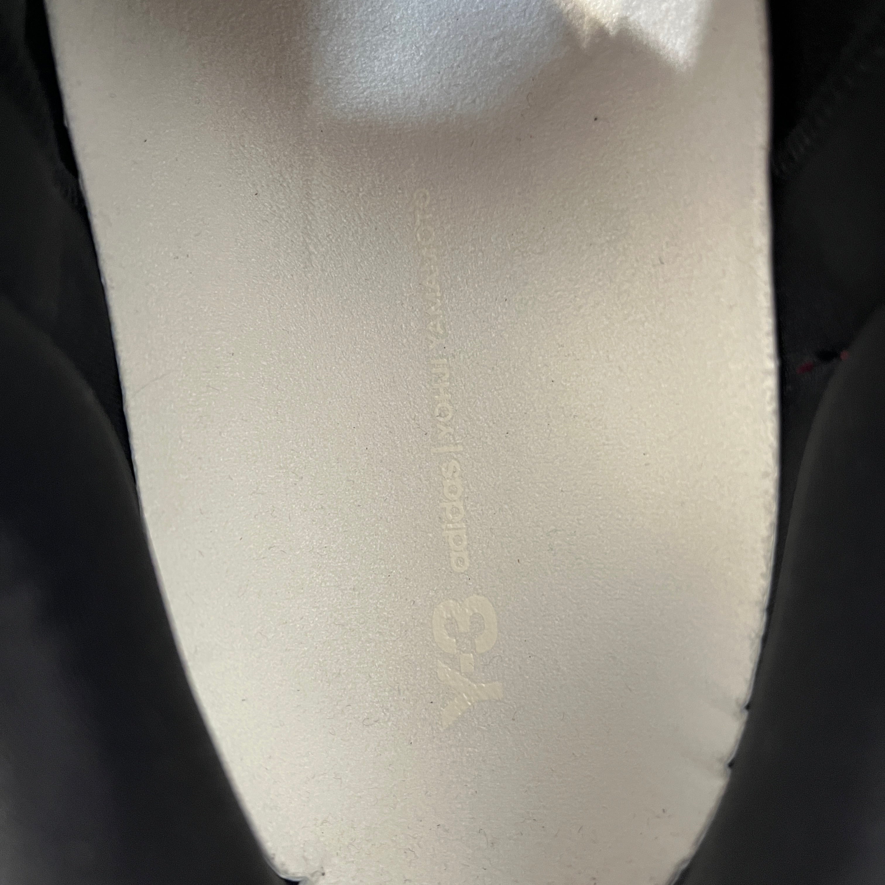 Y-3/Low-Sneakers/US 10.5/Leather/RED/Control a-3 view 3
