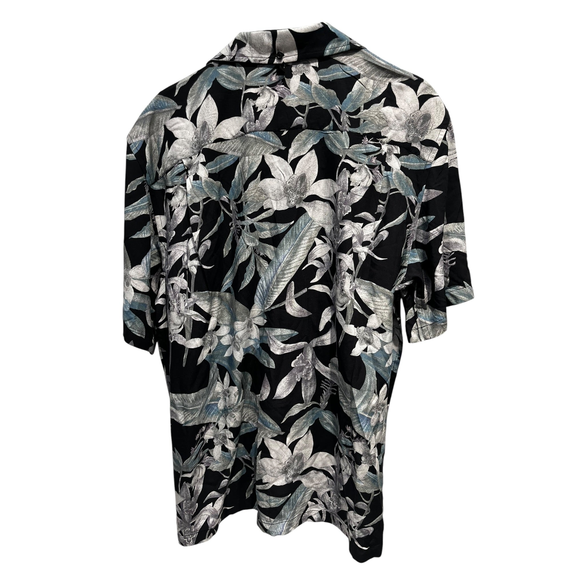 rag & bone/Hawaiian Shirt/XL/WHT/Floral Pattern/blu view 2