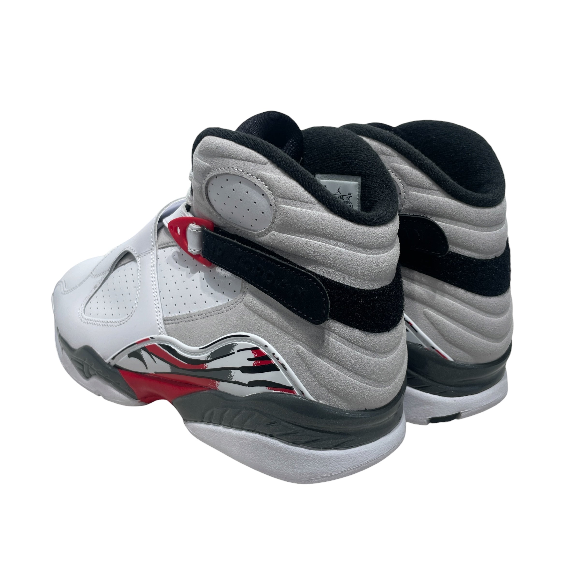 NIKE/Hi-Sneakers/US 11/Leather/WHT/jordan 8  305381-100 view 2