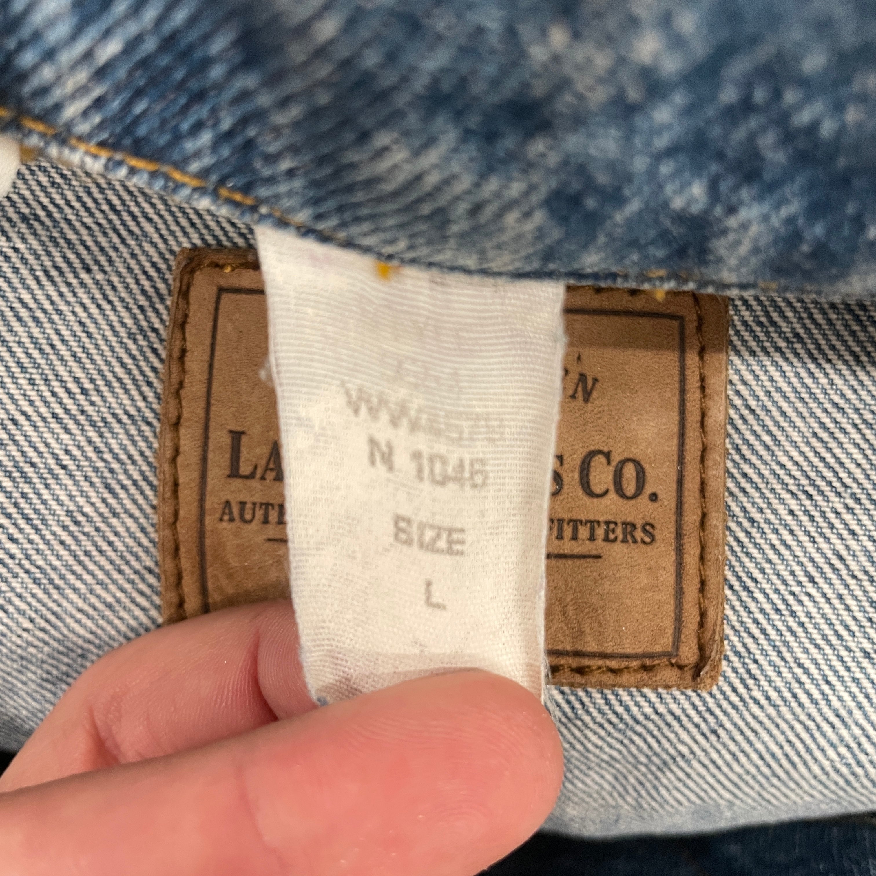 RALPH LAUREN/Denim Jkt/XL/Denim/BLU/VTG 90'S view 4