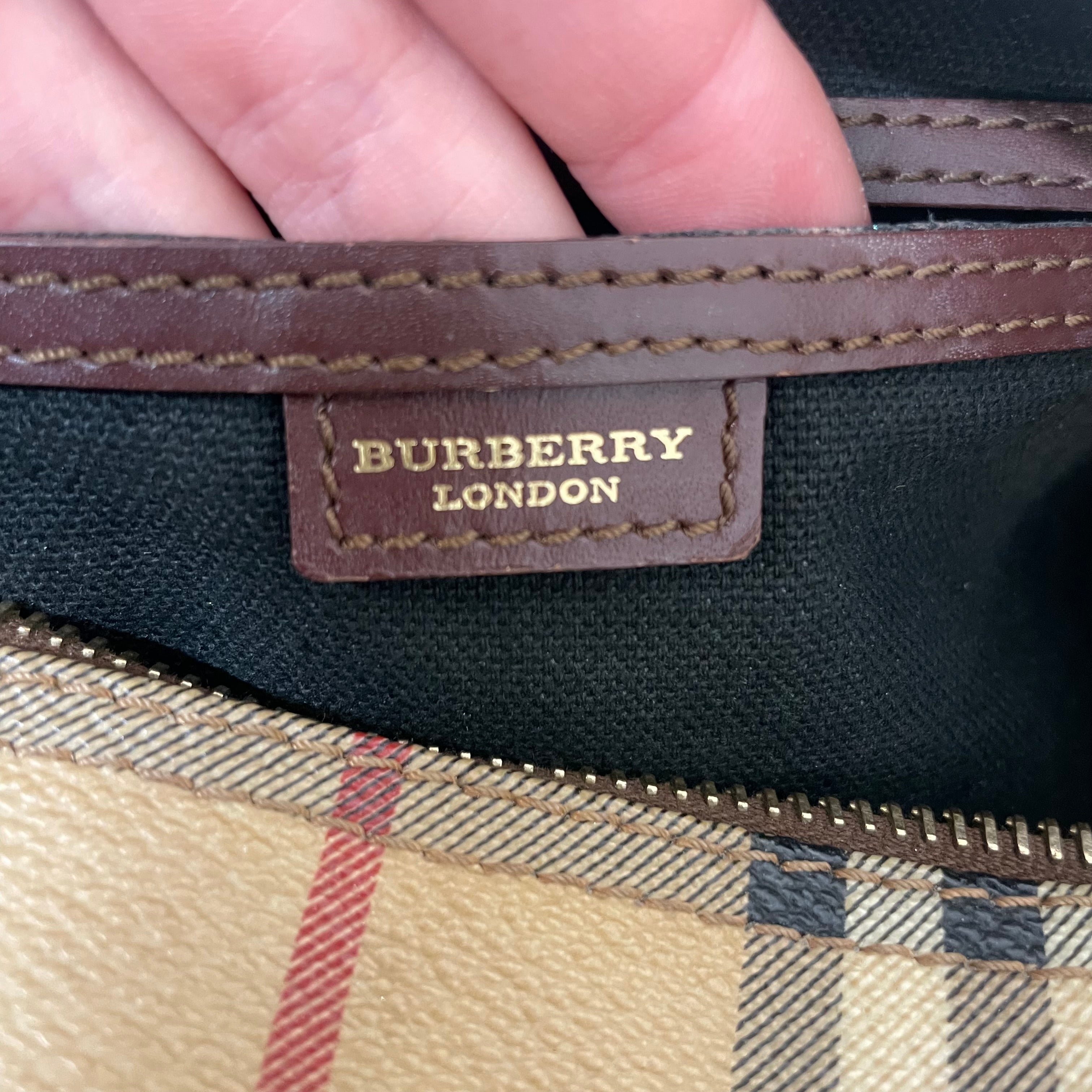 BURBERRY/Boston Bag/Plaid/Leather/BRW/HAYMARKET CHECK BOSTON BAG view 5