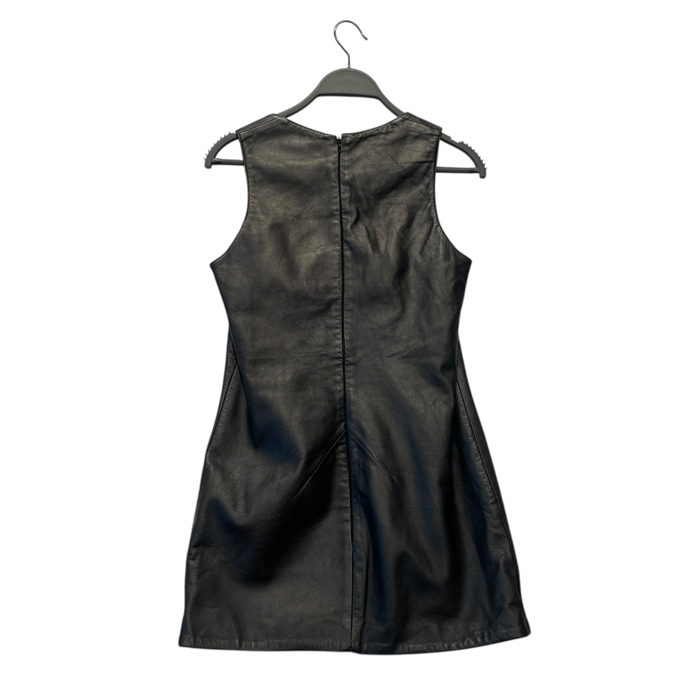 D&G/SL Dress/38/Leather/BLK/ view 2