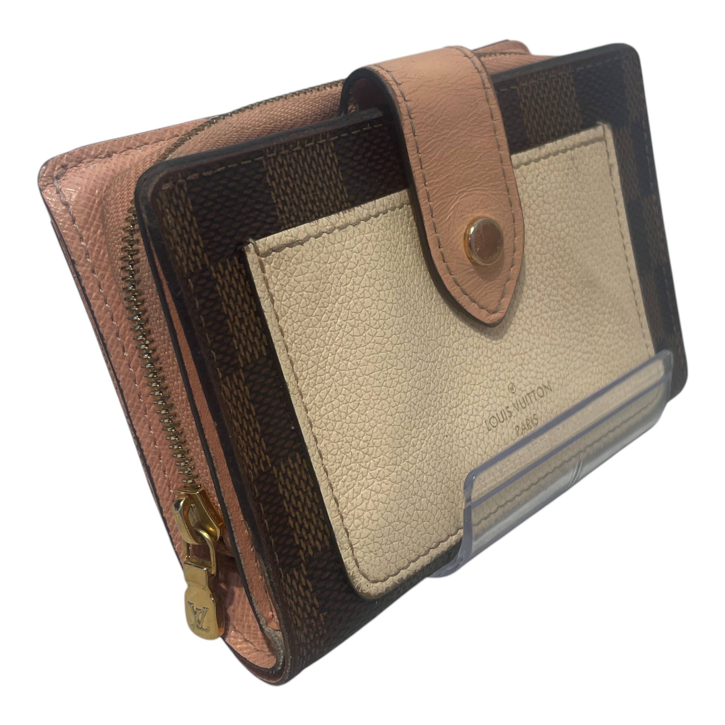 LOUIS VUITTON/Coin Wallet/Monogram/Leather/BRW/L's/Julliete Wallet Damier view 1