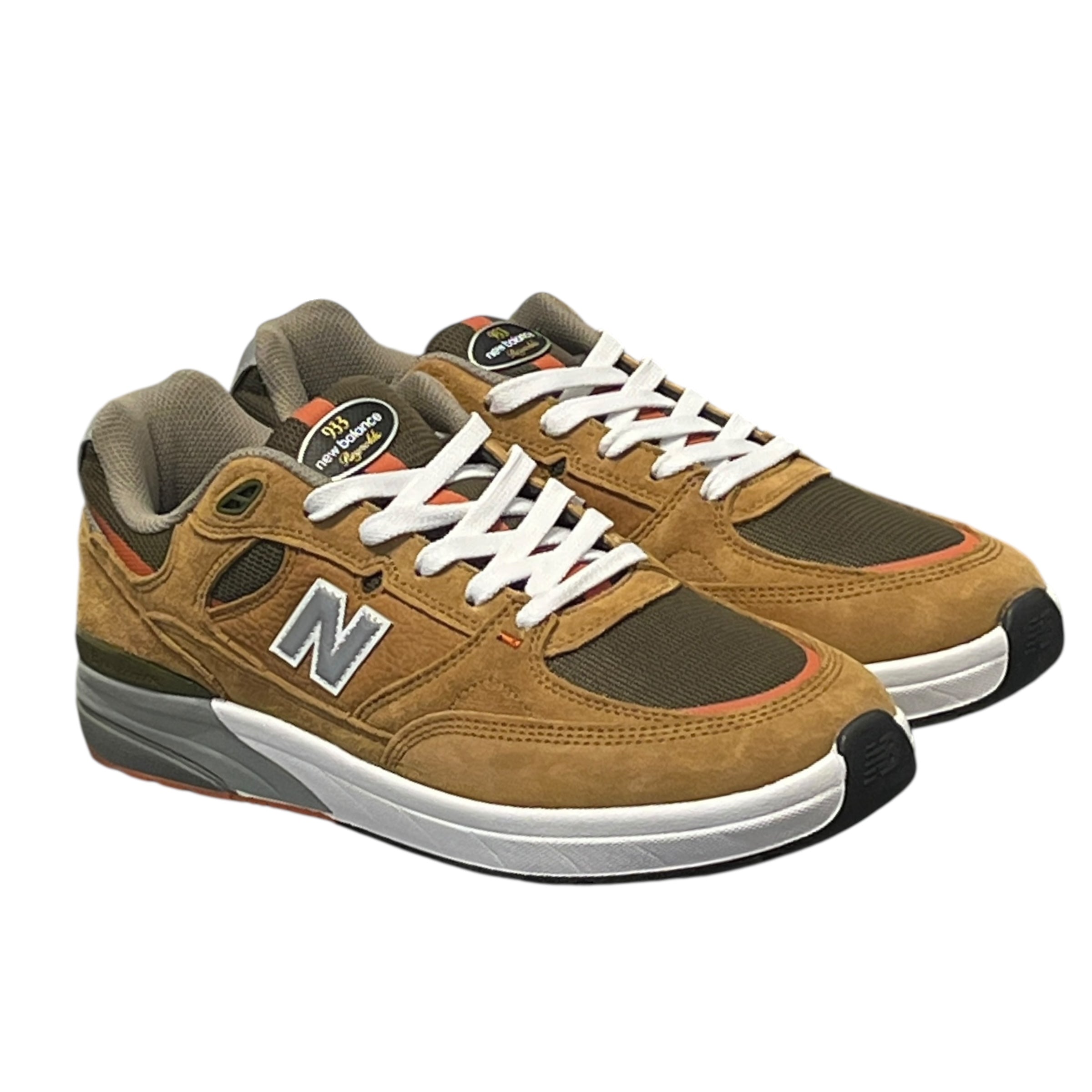 NEW BALANCE/Low-Sneakers/US 12/Leather/GLD/NB 993 SUEDE DESERT TAN view 1