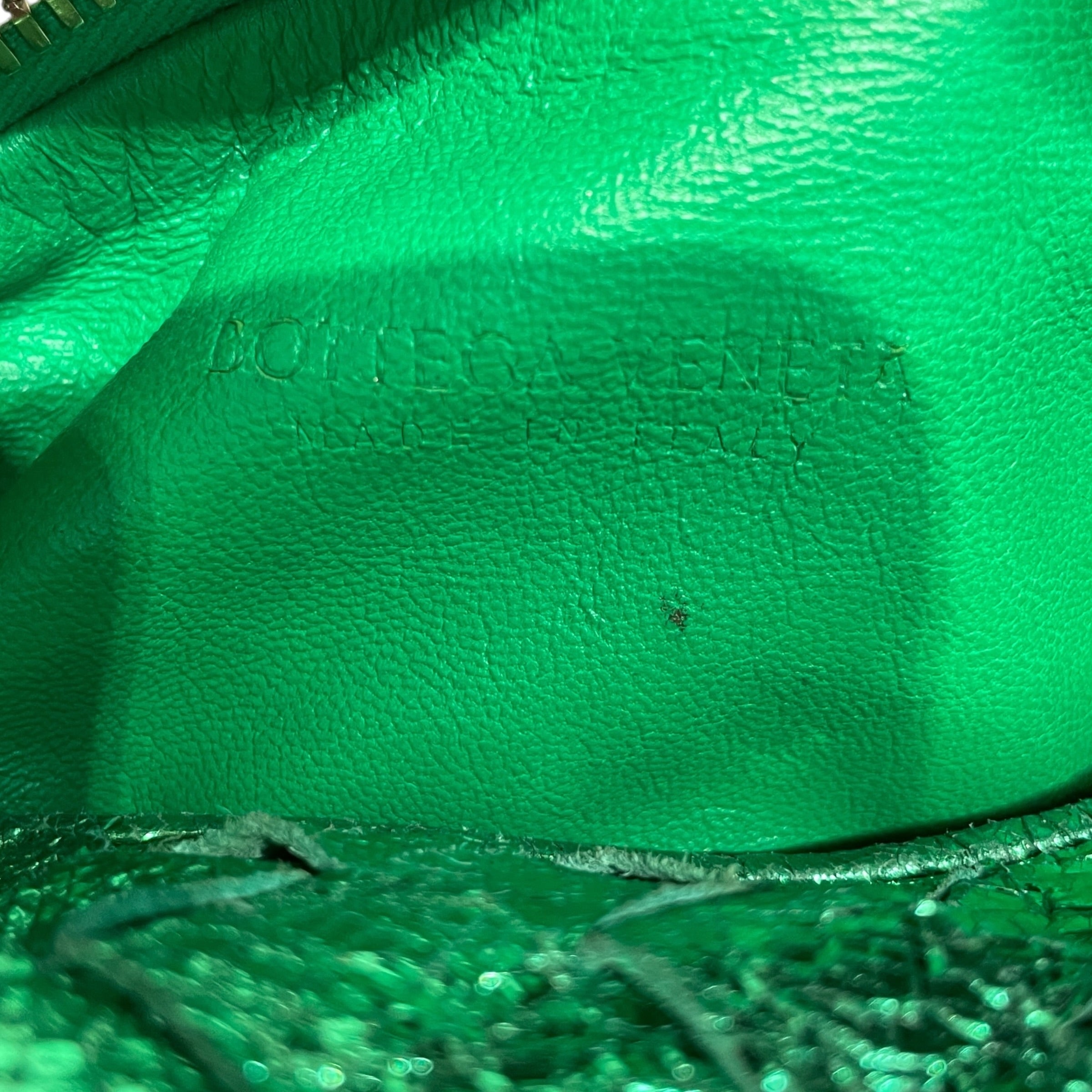 BOTTEGA VENETA/Clutch Bag/GRN/BOTTEGA VENETA METTALIC view 5