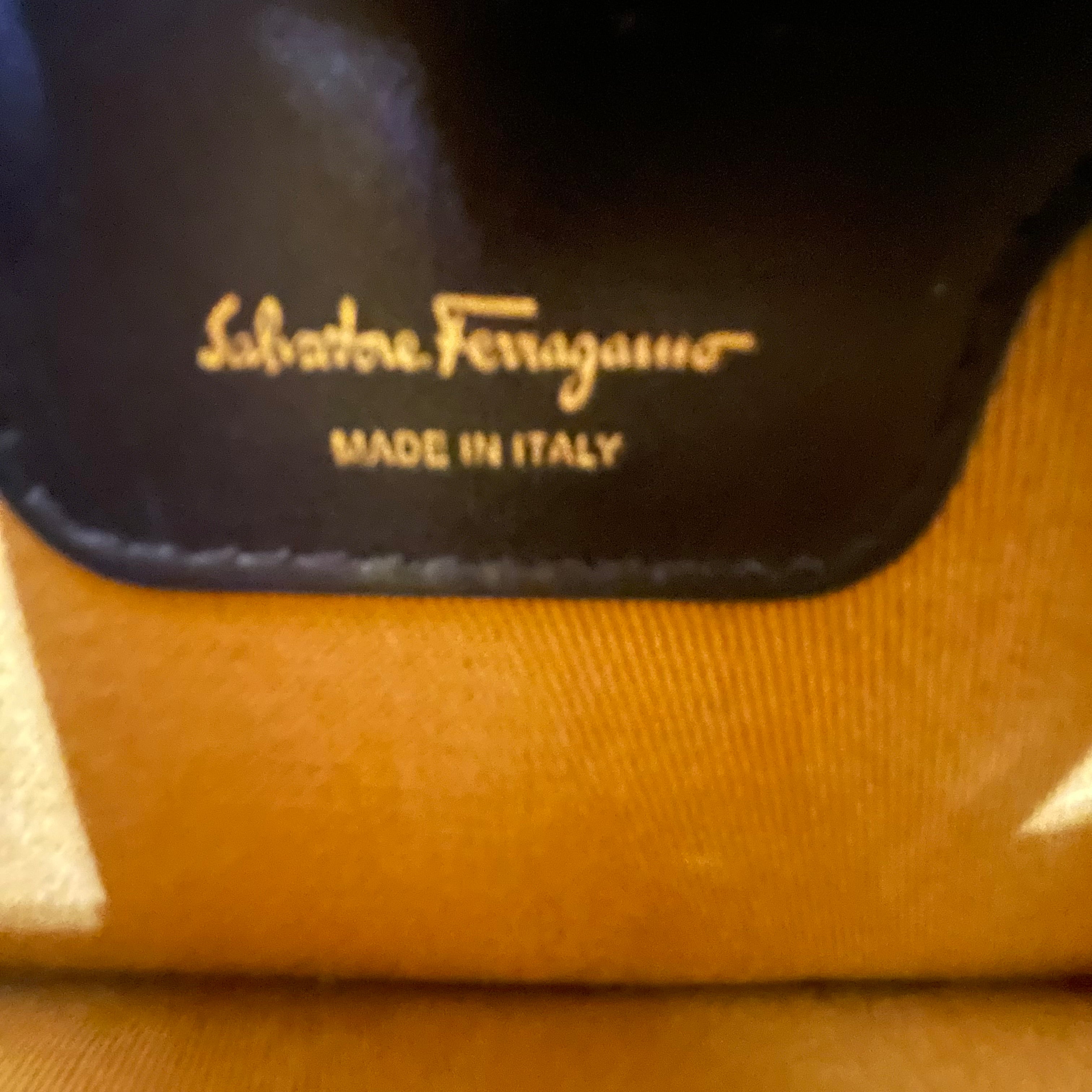 Salvatore Ferragamo/Cross Body Bag/Leather/BLU/GANICI view 6