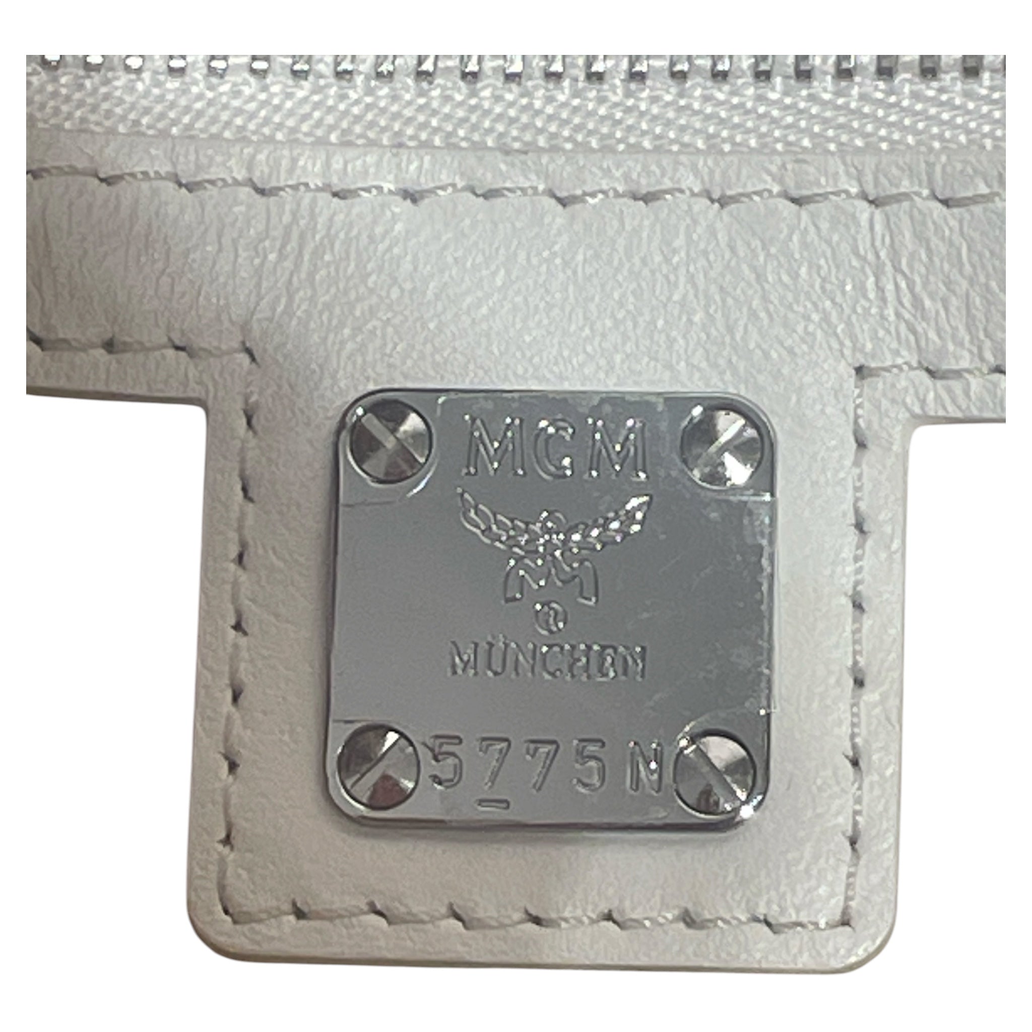 MCM/Bag/Leather/WHT/munchen visestosn tote view 4
