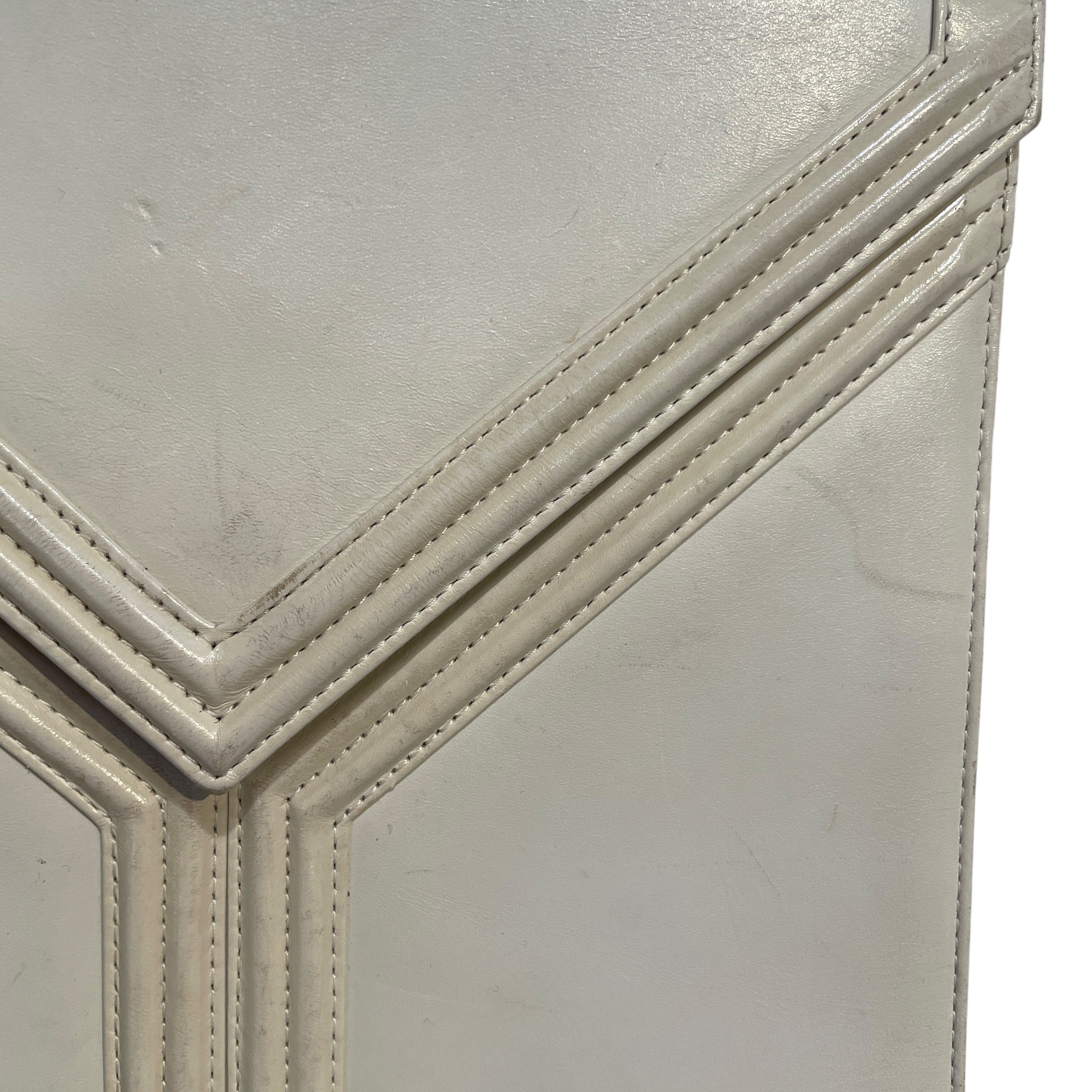 YVES SAINT LAURENT/Hand Bag/Leather/WHT/ view 7