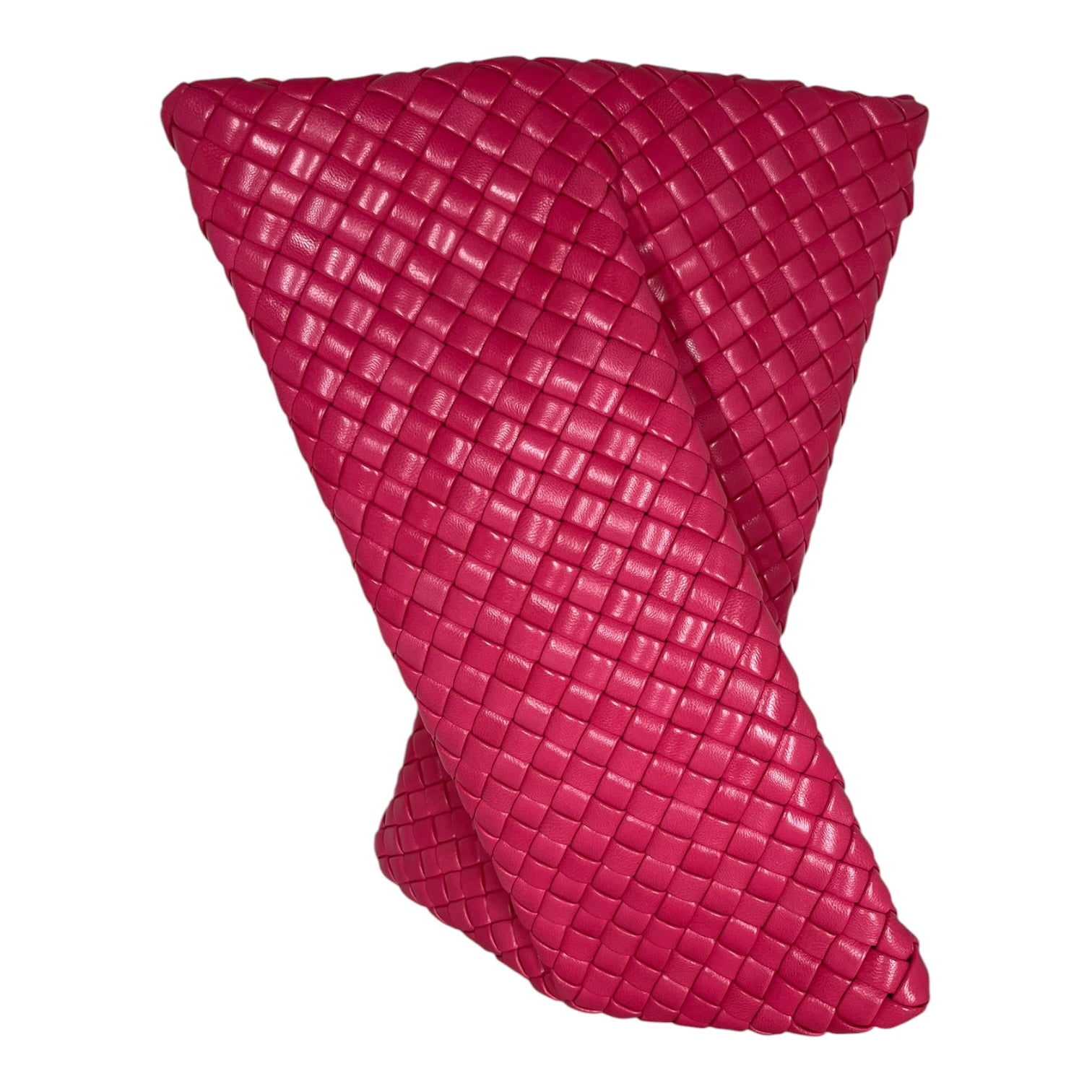 BOTTEGA VENETA/Clutch Bag/Leather/PNK/Twisted Clutch Padded view 2