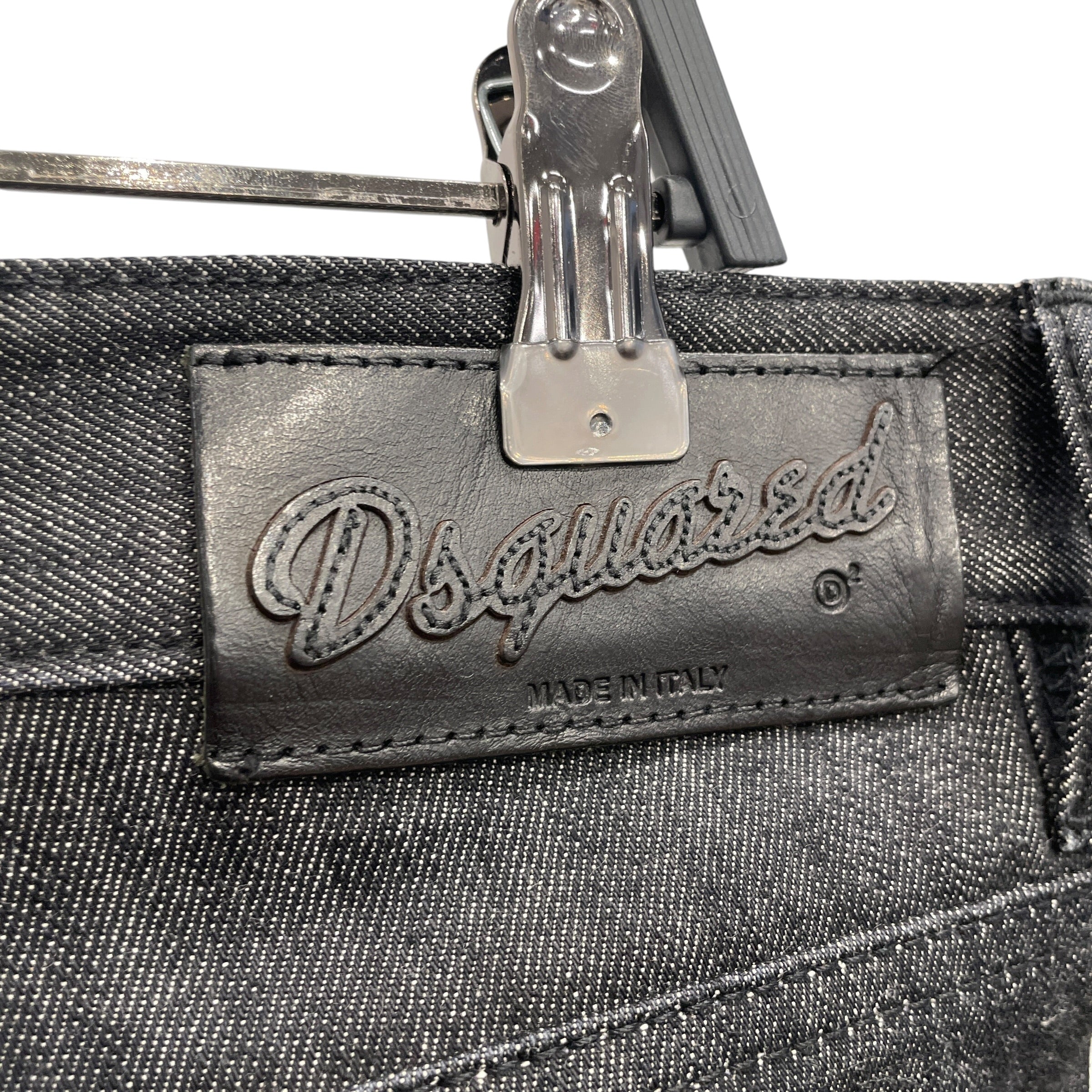 DSQUARED2/Straight Pants/50/Cotton/IDG/FLY TAB/CLEAN FADE DENIM view 4