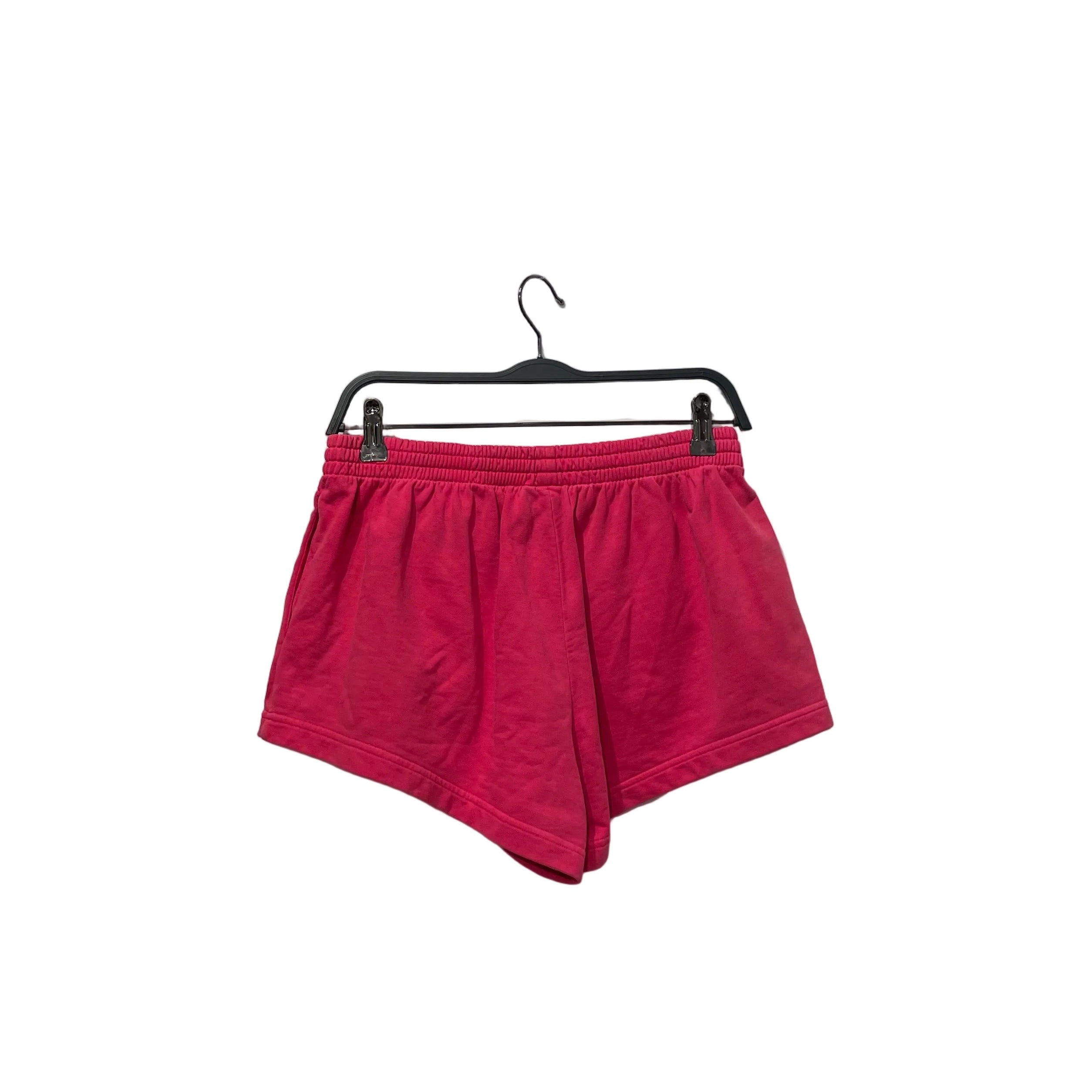 BALENCIAGA/Shorts/S/Cotton/PNK/2022 BRIGHT CORAL SWEATSHORT view 2