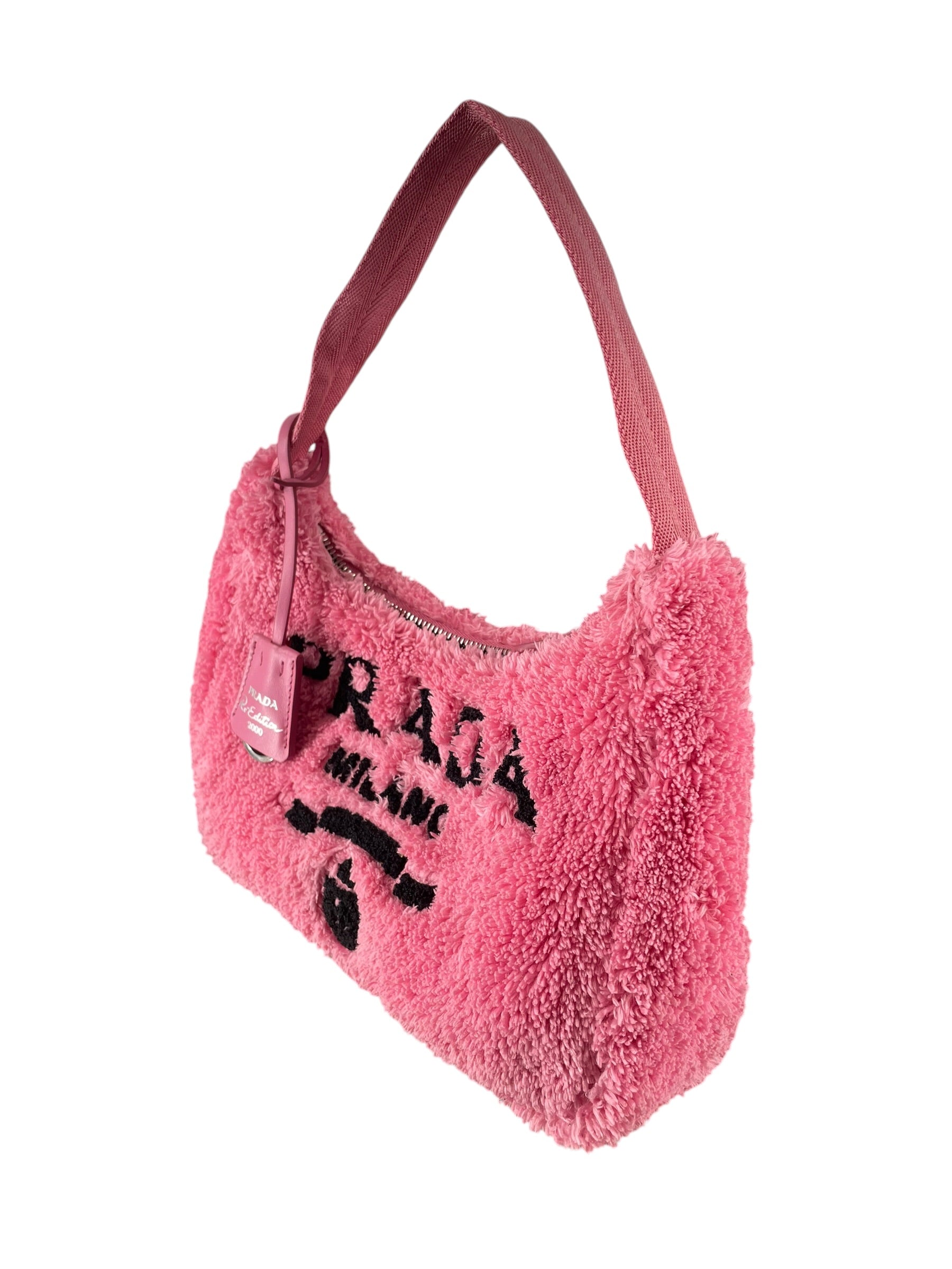 PRADA/Bag/PNK/270 Fuzzy Prada Milano view 3