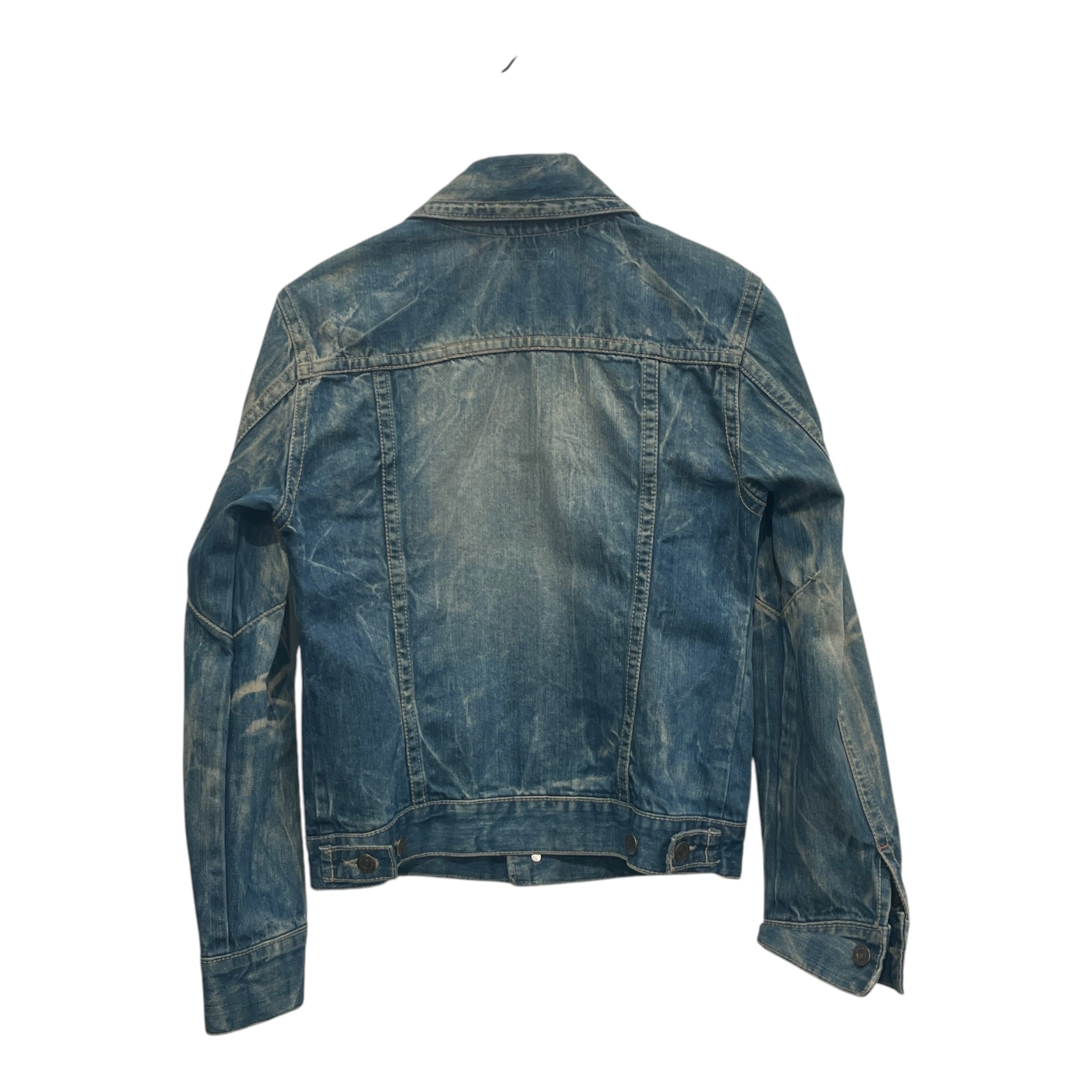 FUGA/Denim Jkt/XL/Cotton/BLU/ZIP COLLAR DENIM JKT view 2