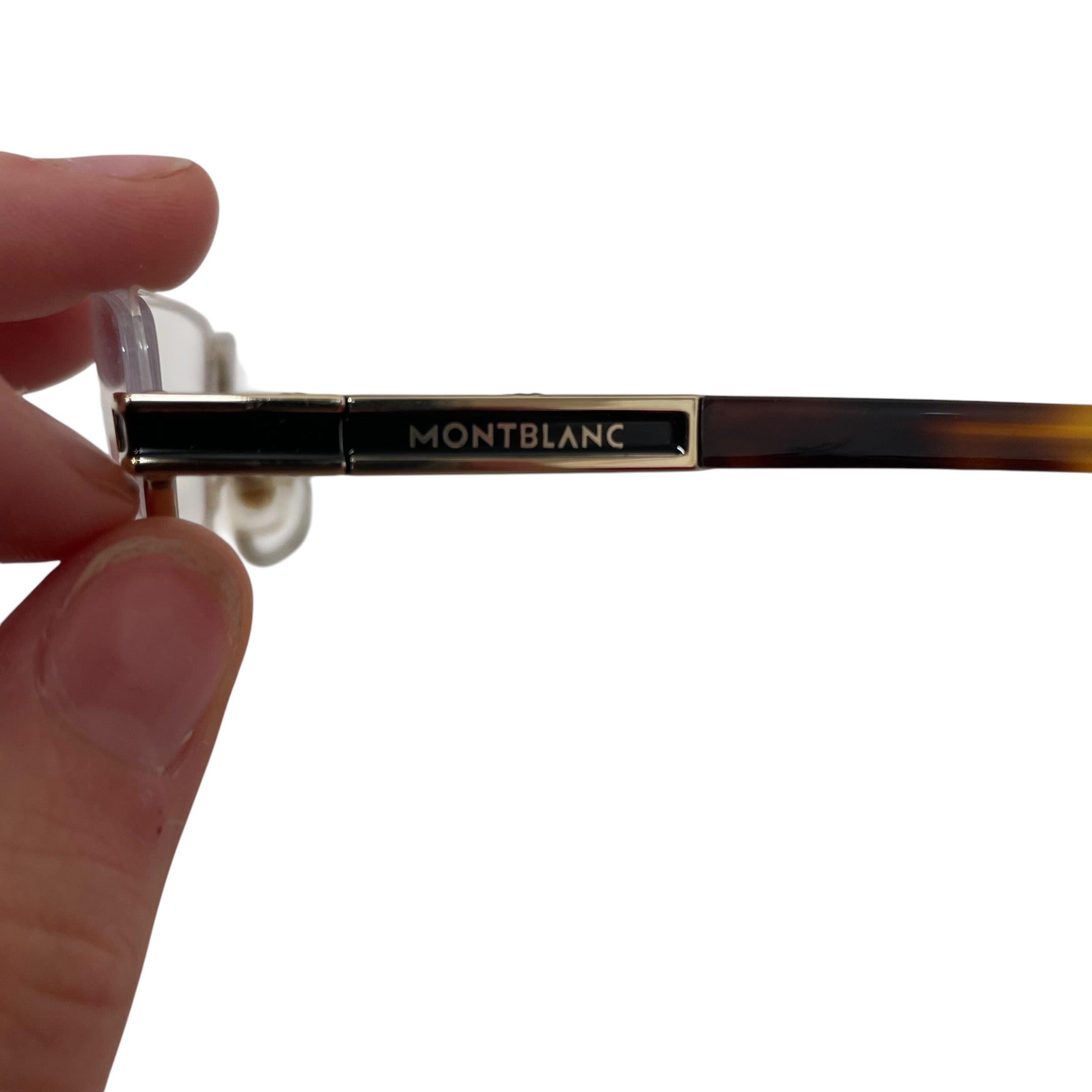 MONTBLANC/Glasses/Animal Pattern/Plastic/BRW/MB0044O view 3