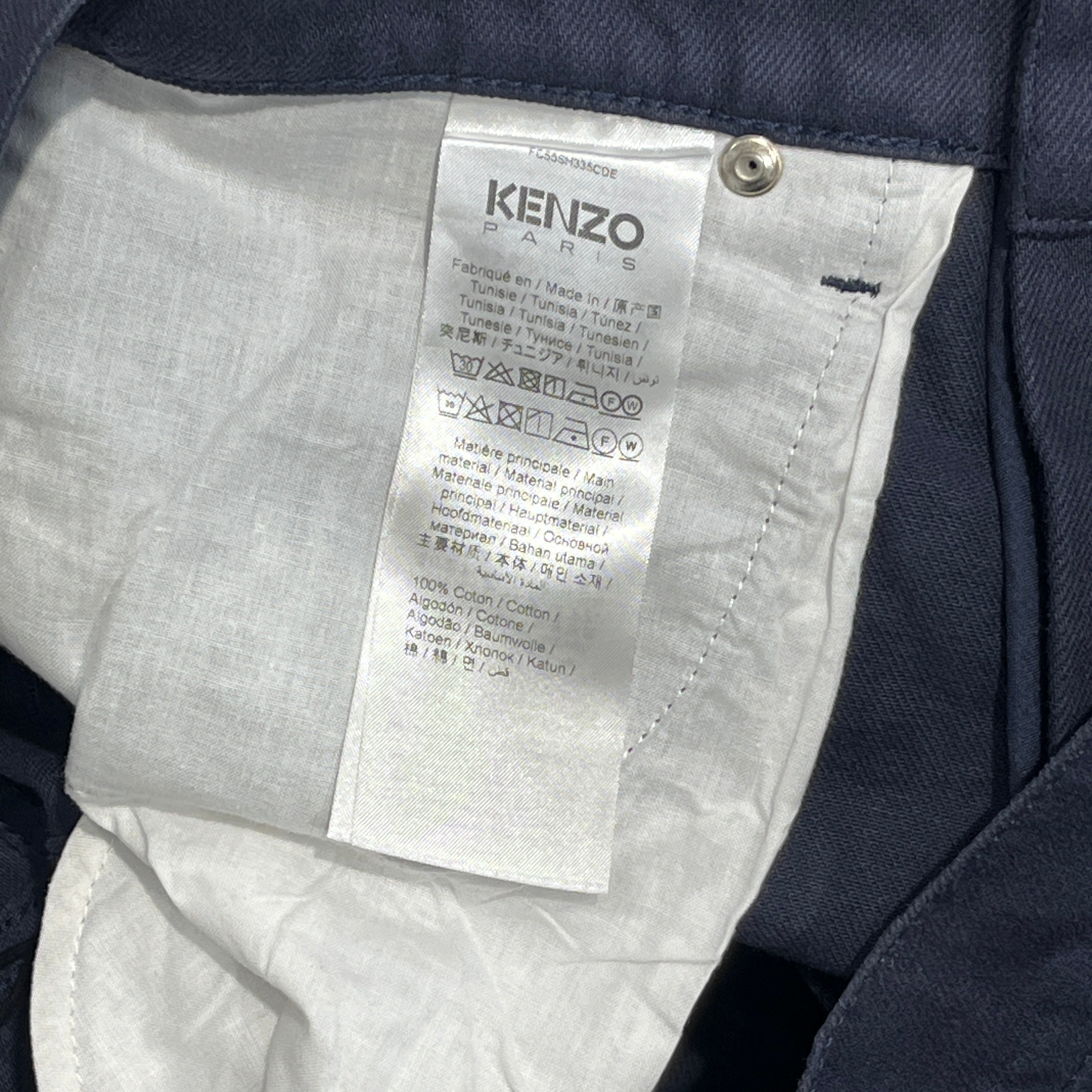 KENZO/Shorts/31/Cotton/NVY/Poppy Shorts view 4