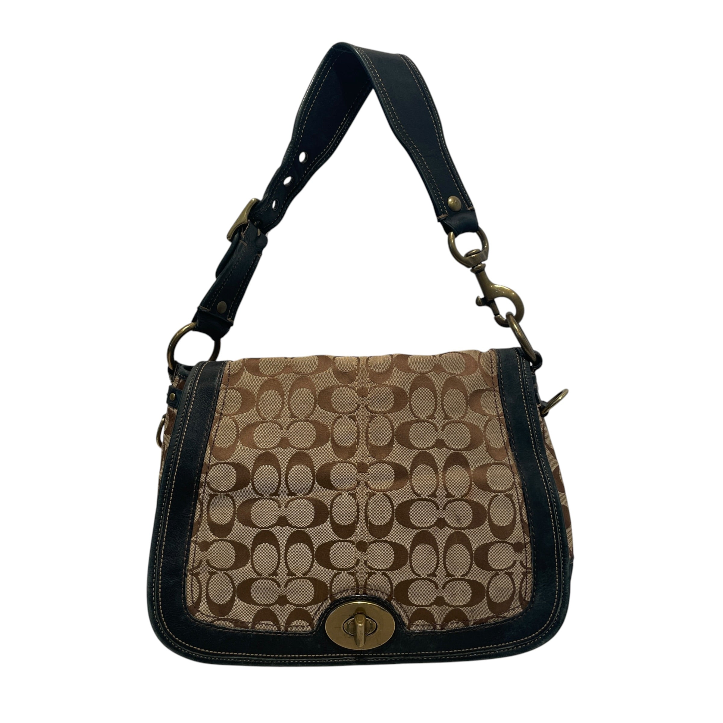 COACH/Cross Body Bag/Monogram/Leather/BRW/65th Aniversay Monogram view 1