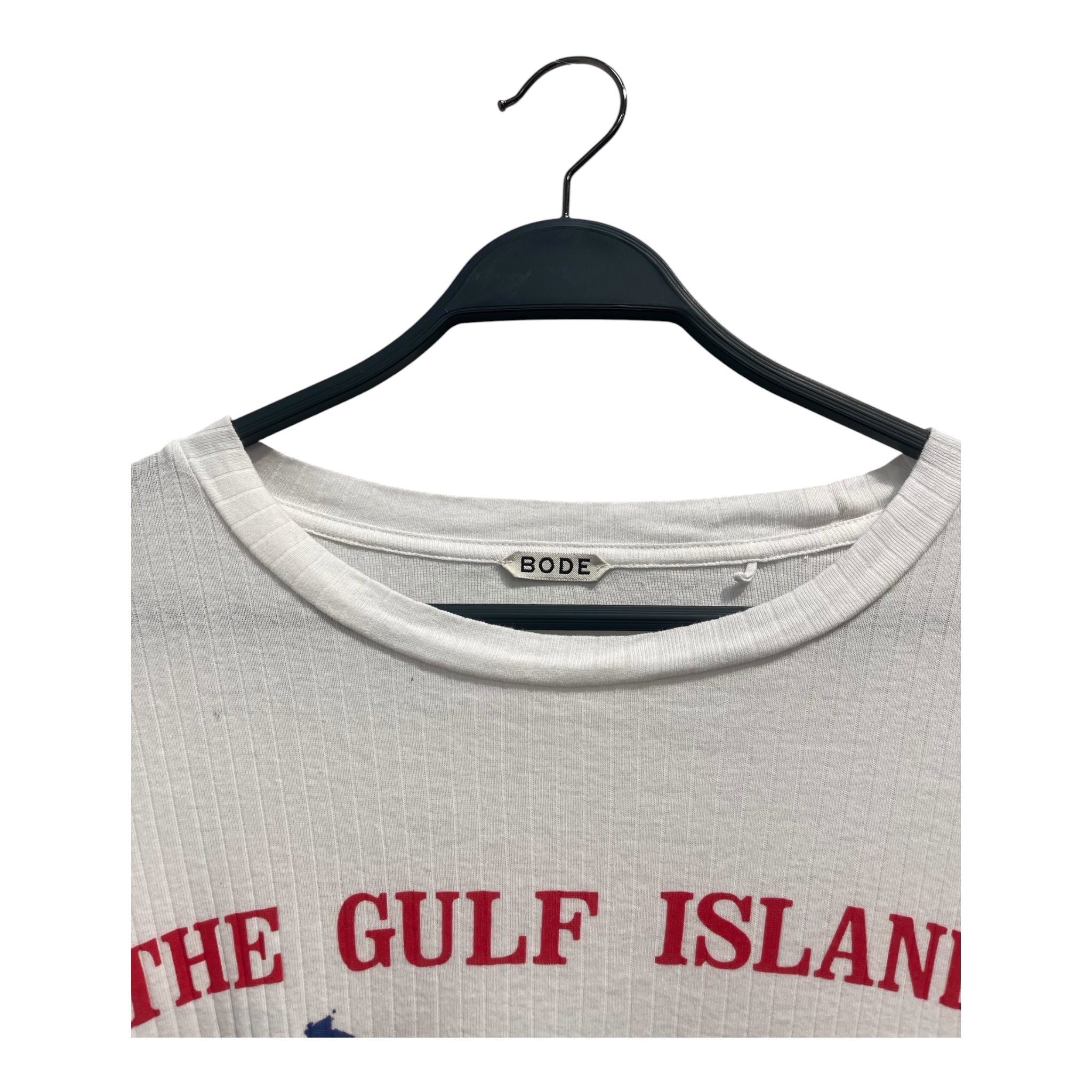 BODE/T-Shirt/M/Cotton/WHT/GULF ISLAND view 3