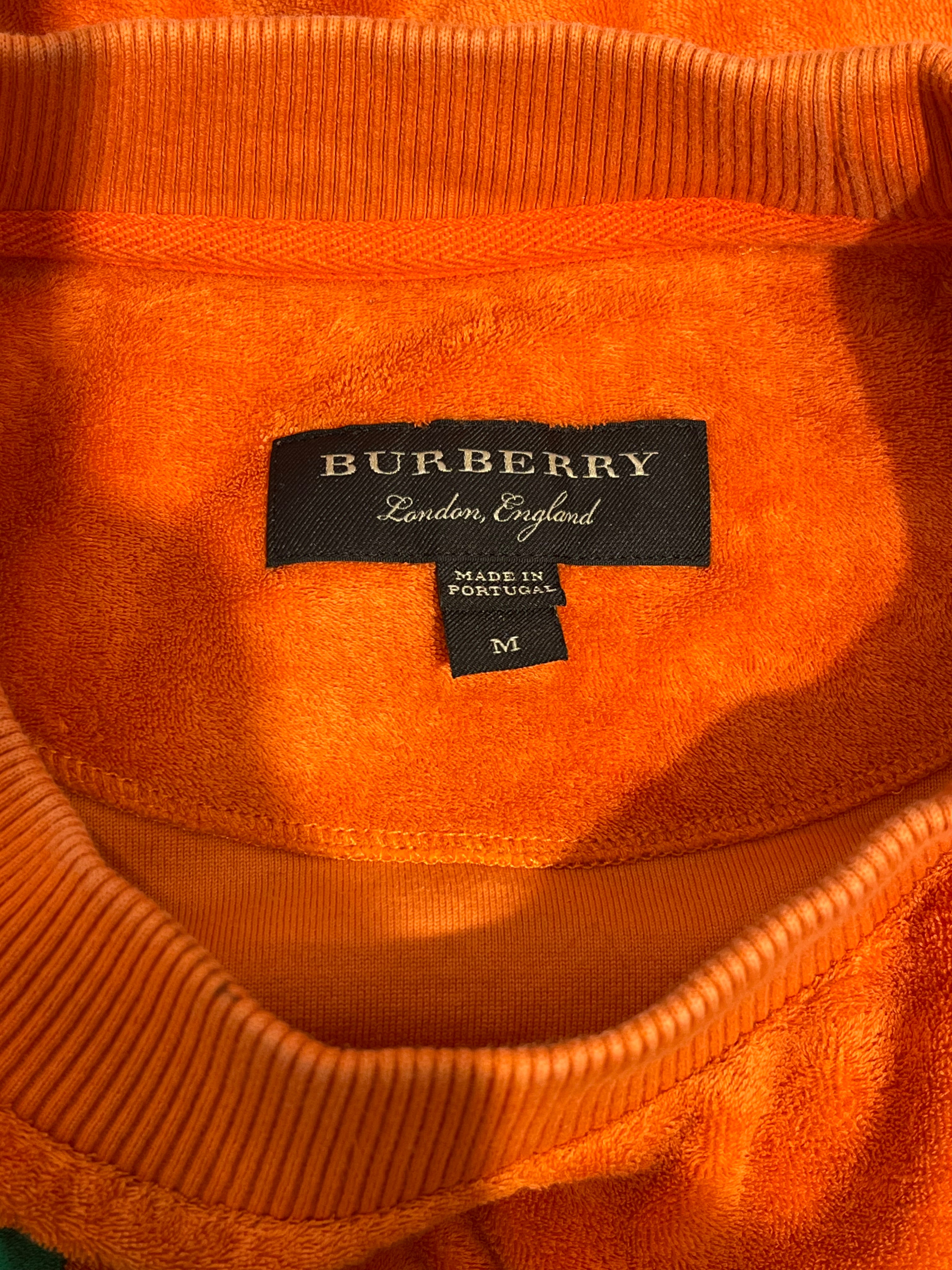 BURBERRY/Sweatshirt/M/Cotton/ORN/multicolor logo embroidery view 3